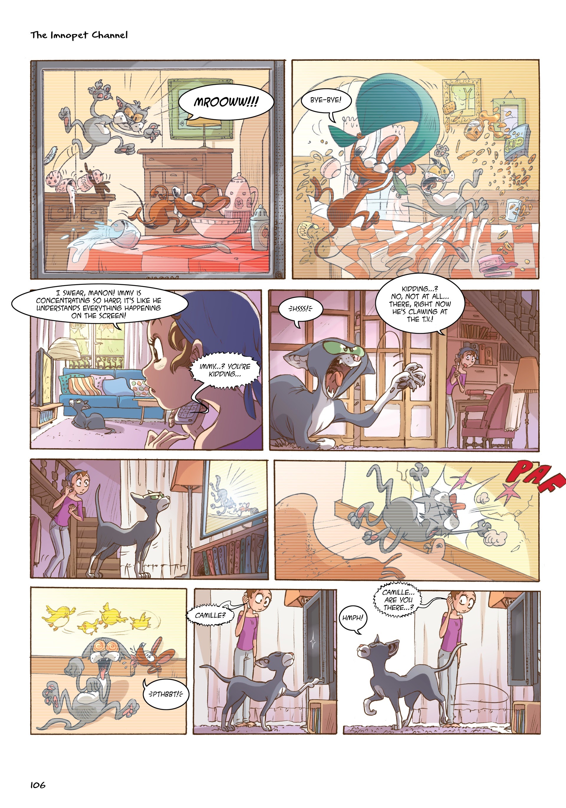 Read online Cats! Purrfect Strangers comic -  Issue # TPB (Part 2) - 7