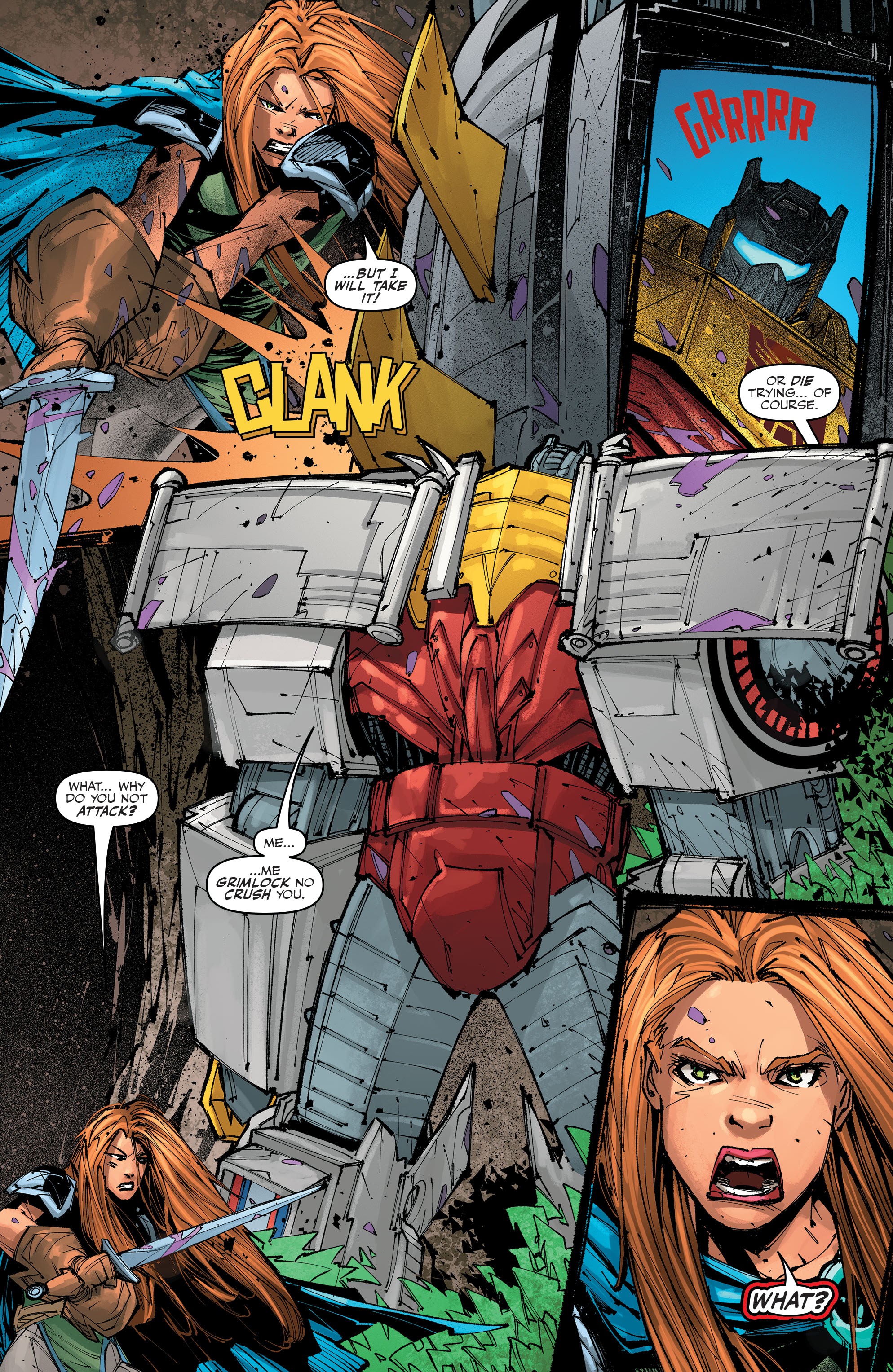 Read online Transformers: King Grimlock comic -  Issue #2 - 14