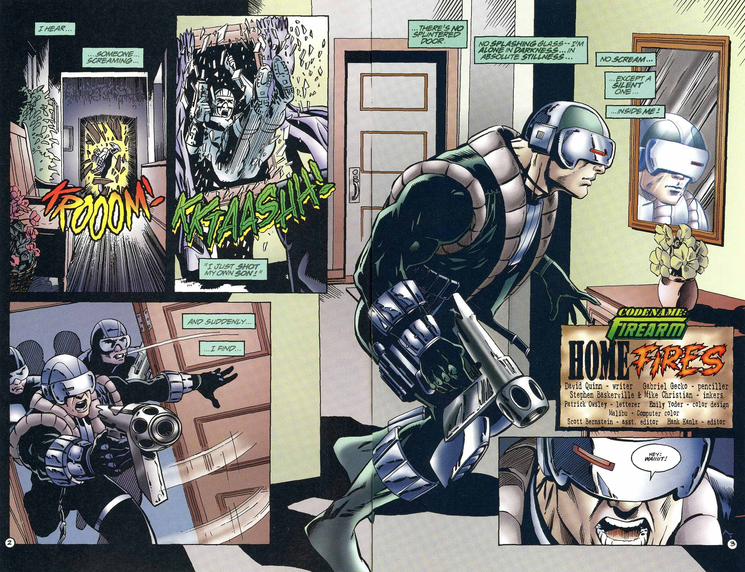 Read online Codename: Firearm comic -  Issue #3 - 4
