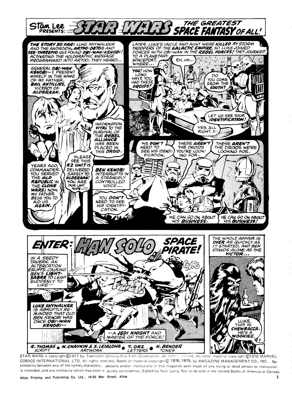 Read online Star Wars Weekly comic -  Issue #4 - 3