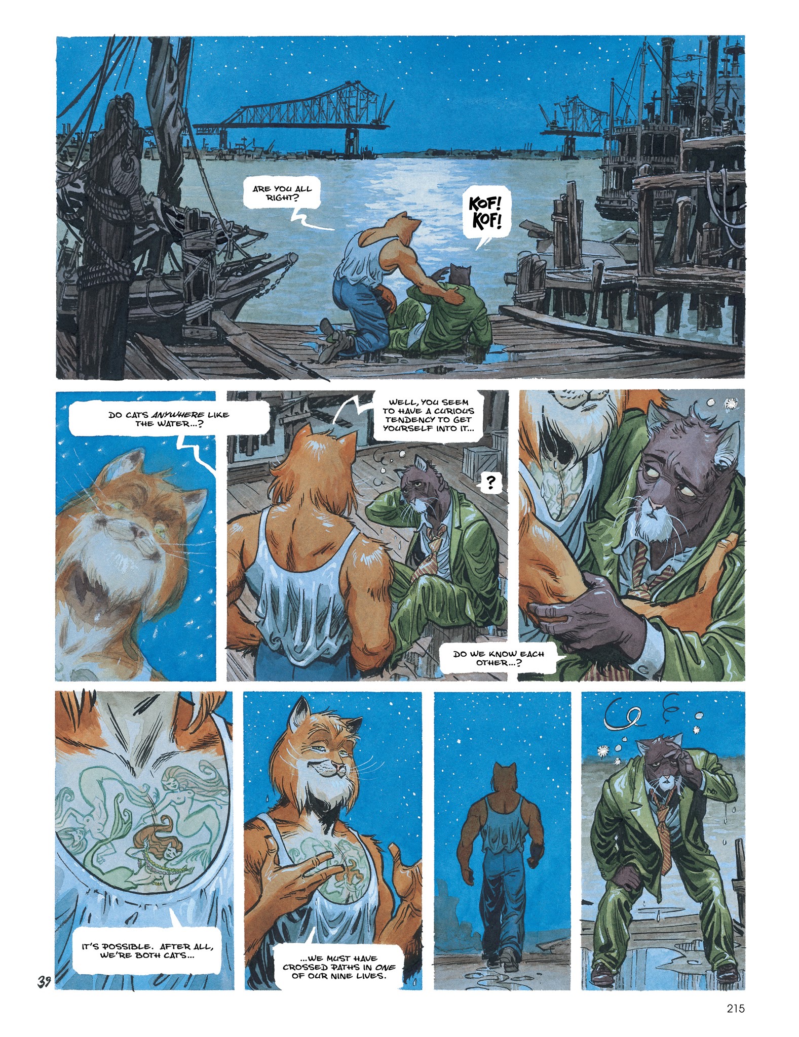 Read online Blacksad: The Collected Stories comic -  Issue # TPB (Part 3) - 17
