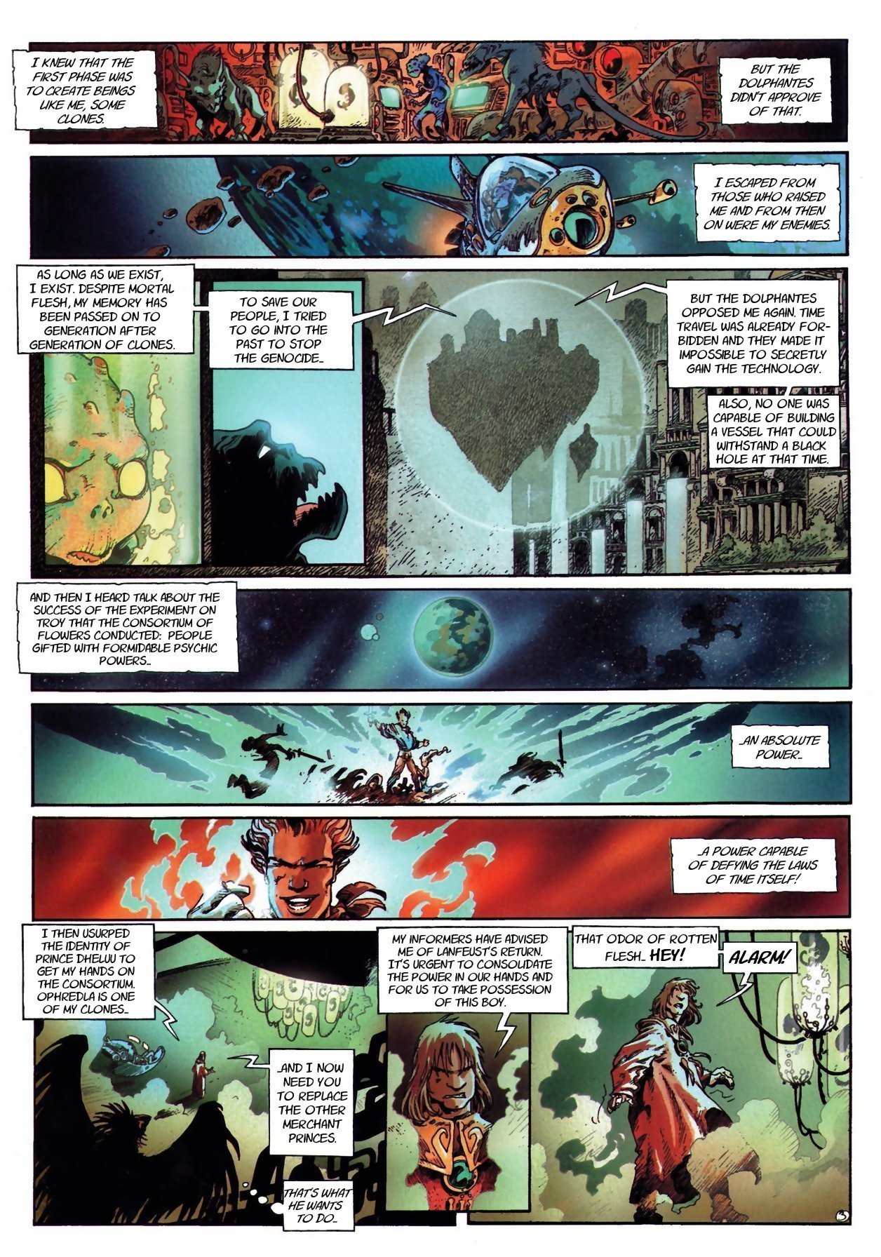 Read online Lanfeust Of The Stars comic -  Issue #6 - 7
