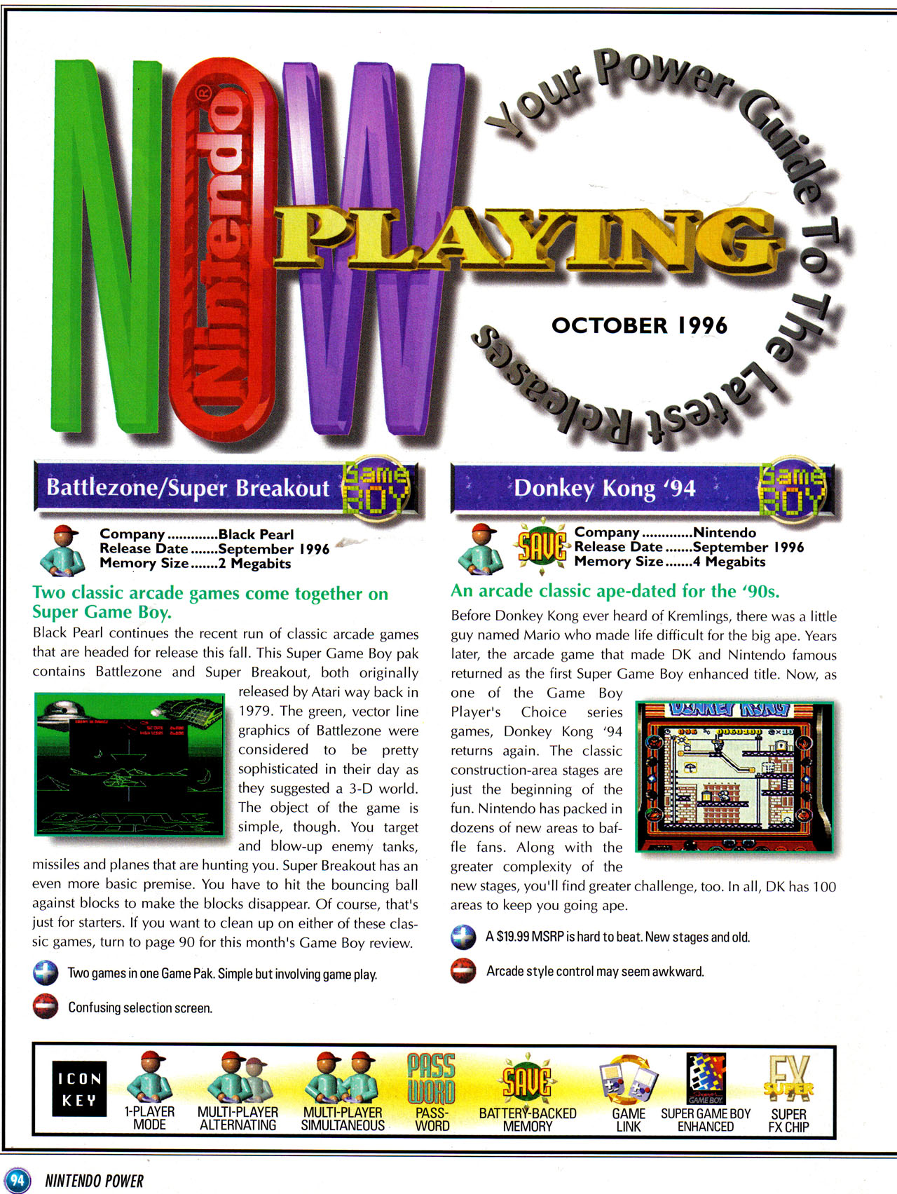 Read online Nintendo Power comic -  Issue #89 - 101