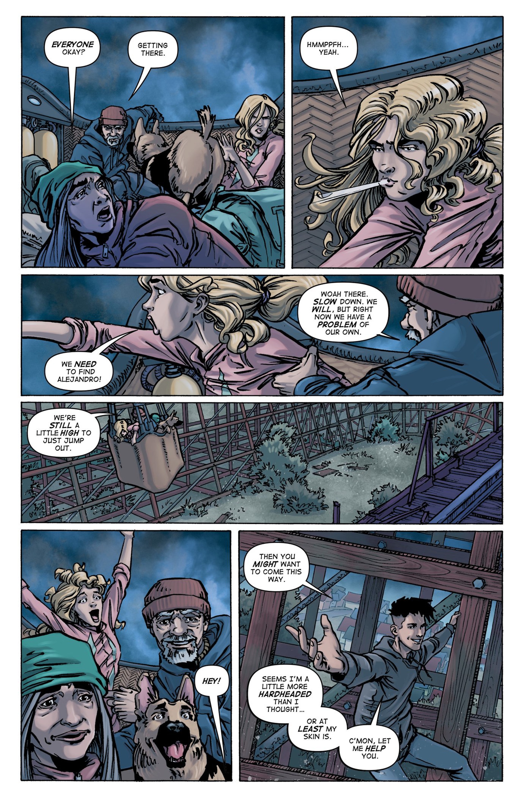 Read online Midnight Sky comic -  Issue #6 - 7