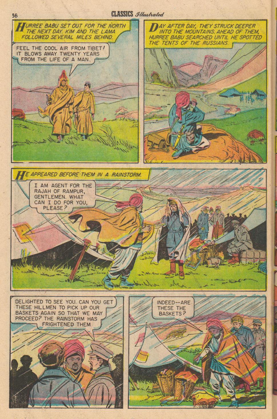 Read online Classics Illustrated comic -  Issue #143 - 38