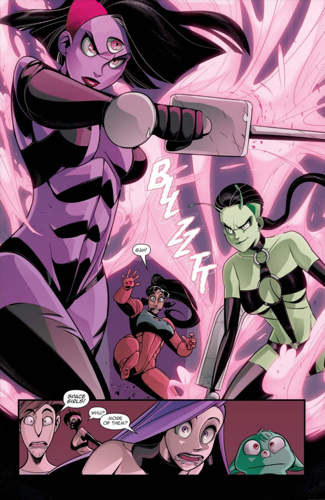 Read online Vampblade Season 4 comic -  Issue #8 - 17