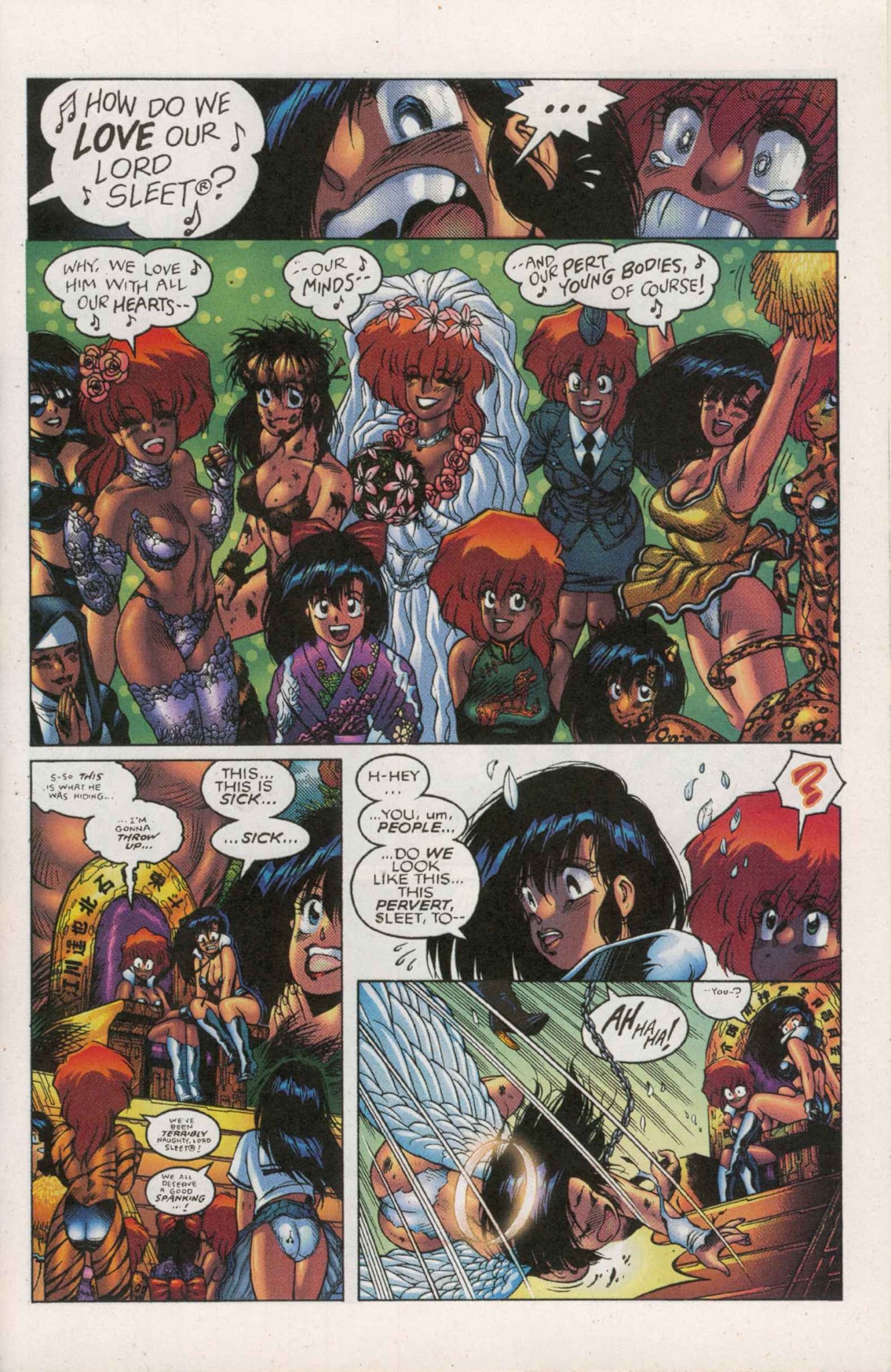 Read online The Dirty Pair: Sim Hell Remastered comic -  Issue #3 - 14