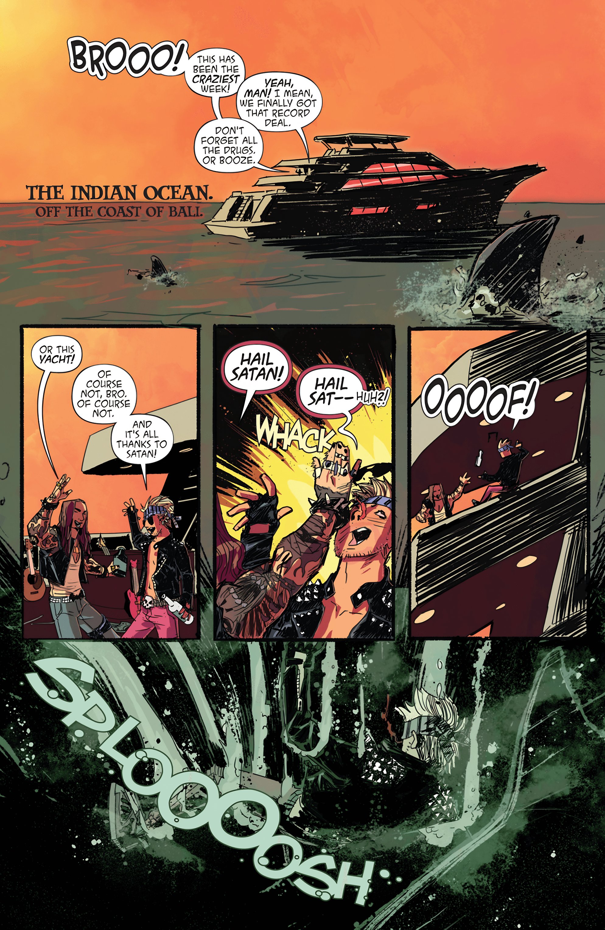 Read online Metalshark Bro: What the Fin? comic -  Issue # TPB - 5