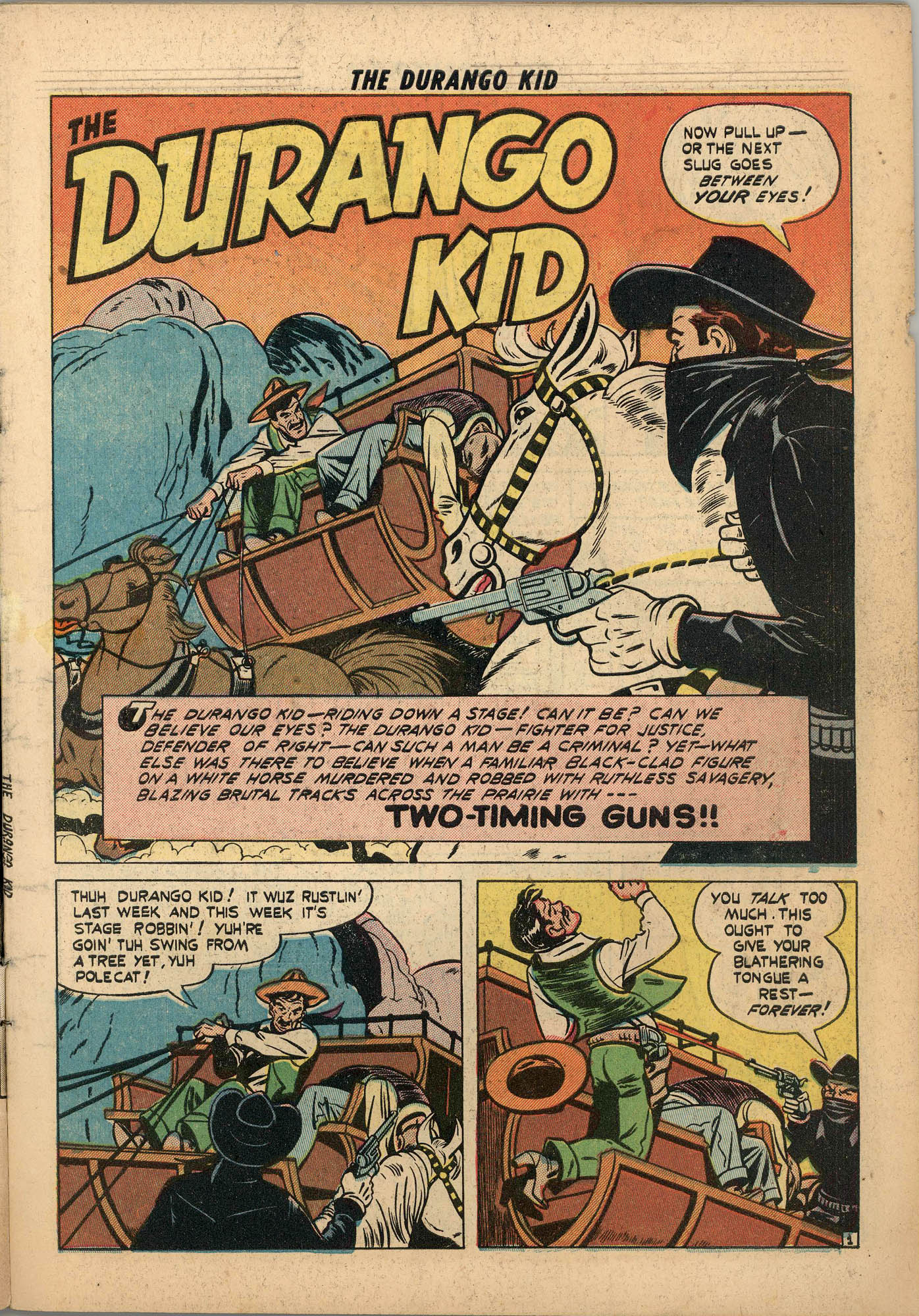 Read online Charles Starrett as The Durango Kid comic -  Issue #3 - 2