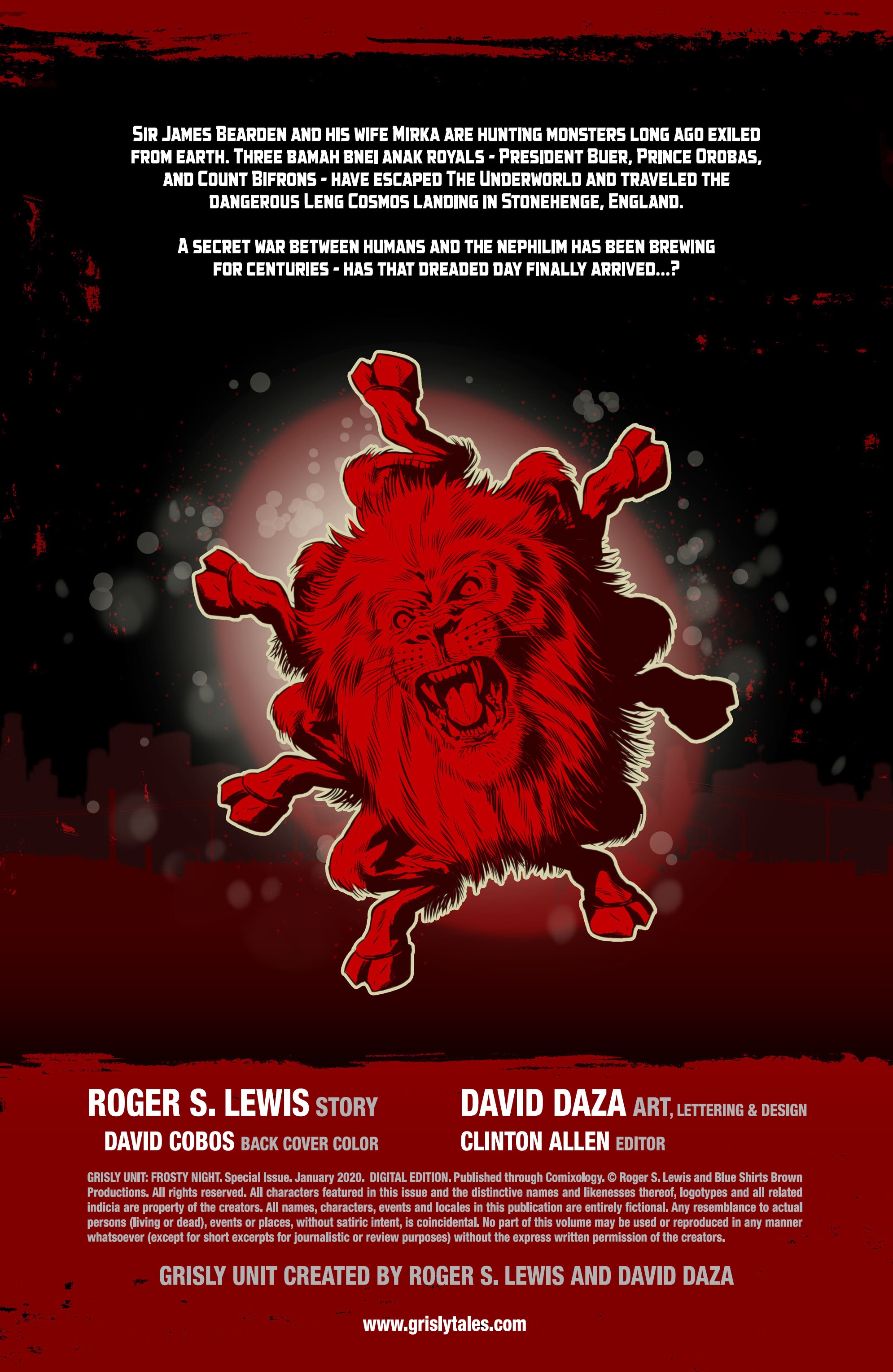Read online Grisly Unit: Frosty Night comic -  Issue # Full - 2