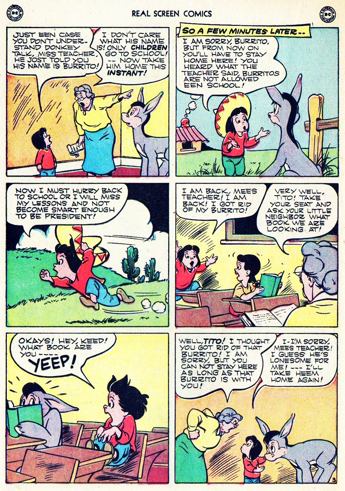 Read online Real Screen Comics comic -  Issue #25 - 15