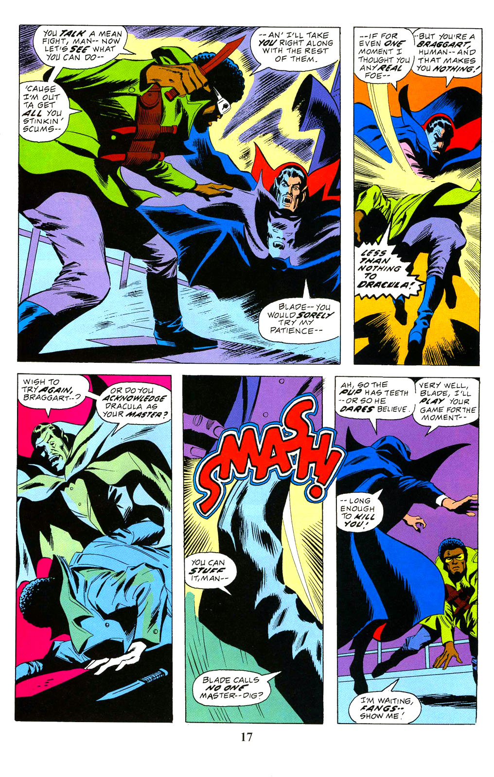 Read online Marvel Milestones: Blade, Man-Thing and Satana comic -  Issue # Full - 19
