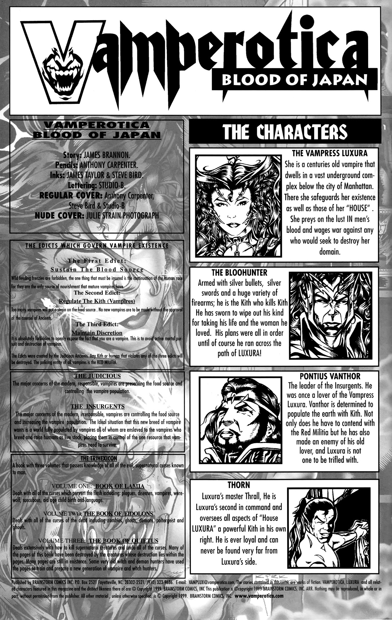 Read online Vamperotica Blood Of Japan comic -  Issue # Full - 2