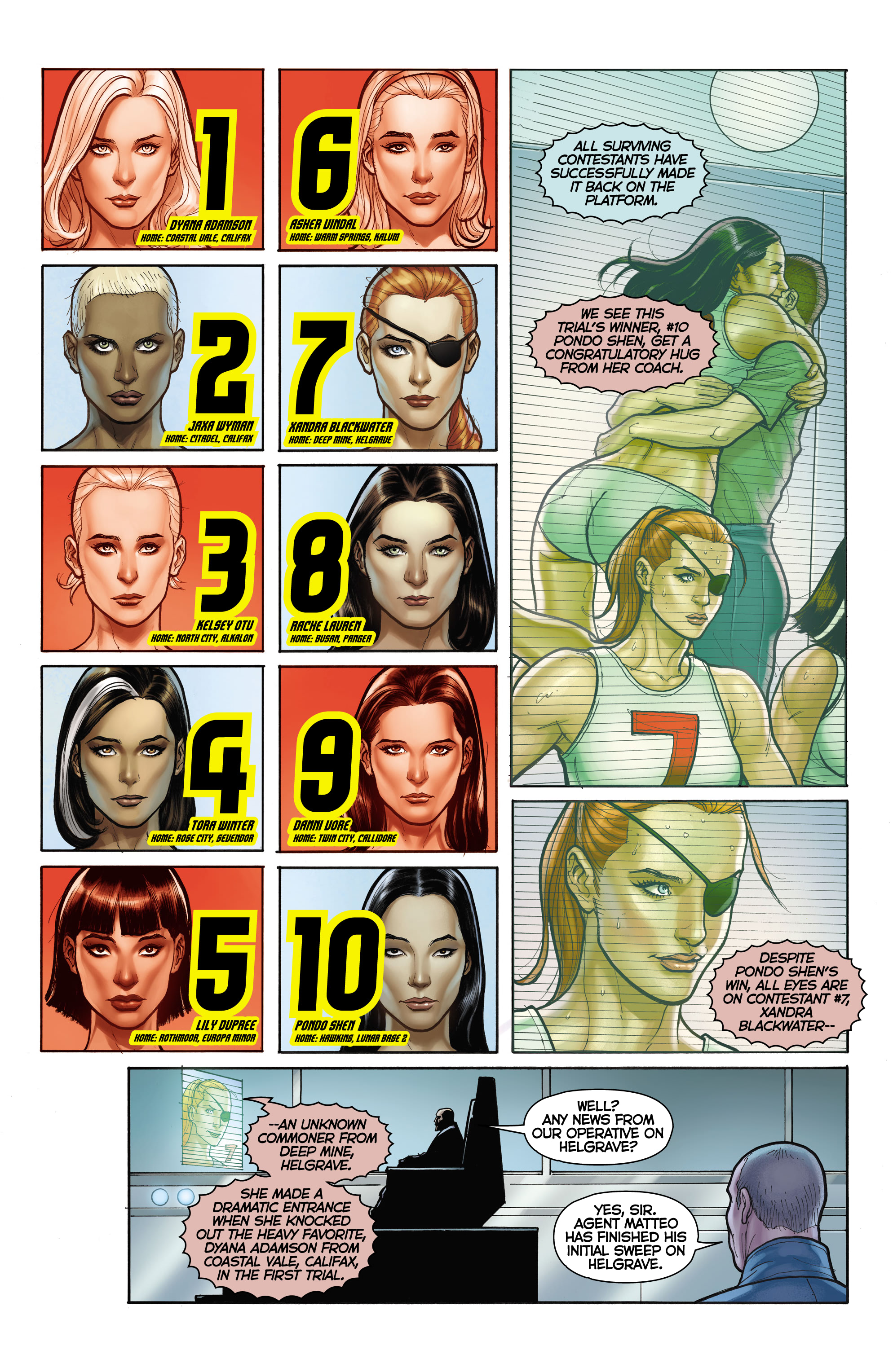 Read online Fight Girls comic -  Issue #2 - 26