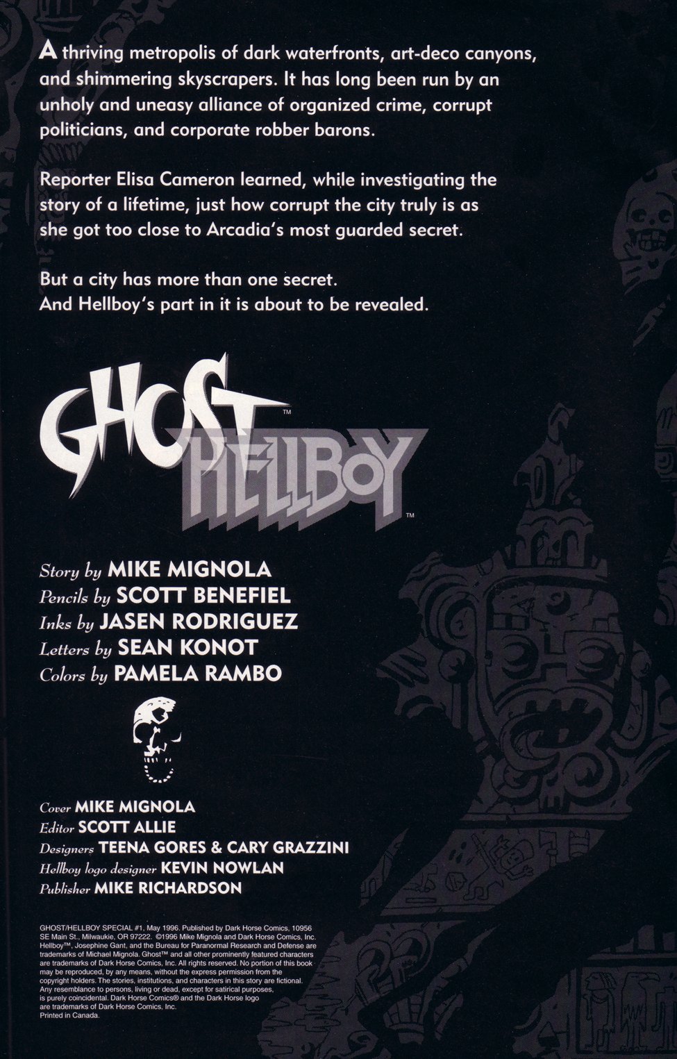 Read online Ghost/Hellboy Special comic -  Issue #1 - 2