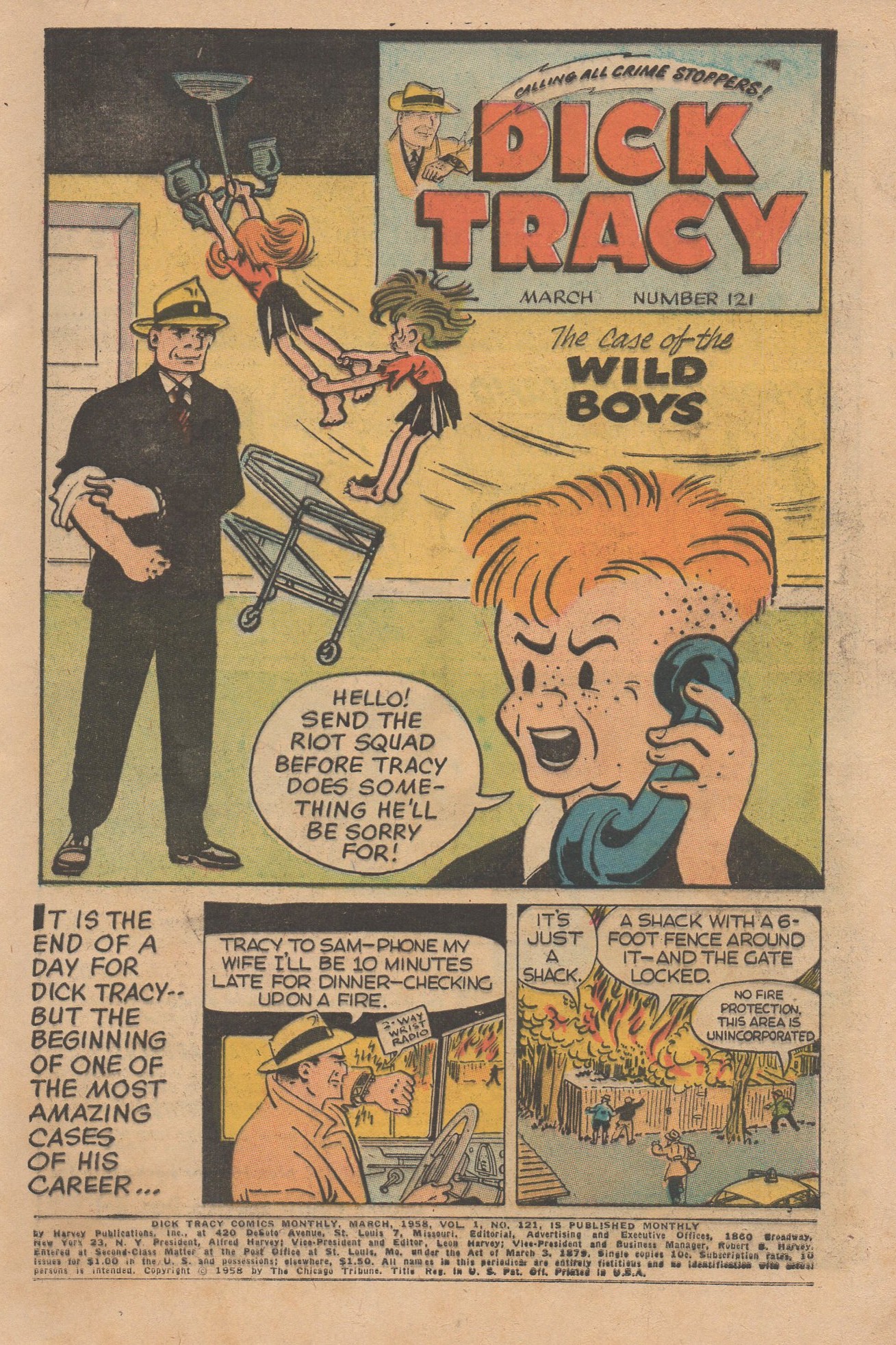 Read online Dick Tracy comic -  Issue #121 - 3