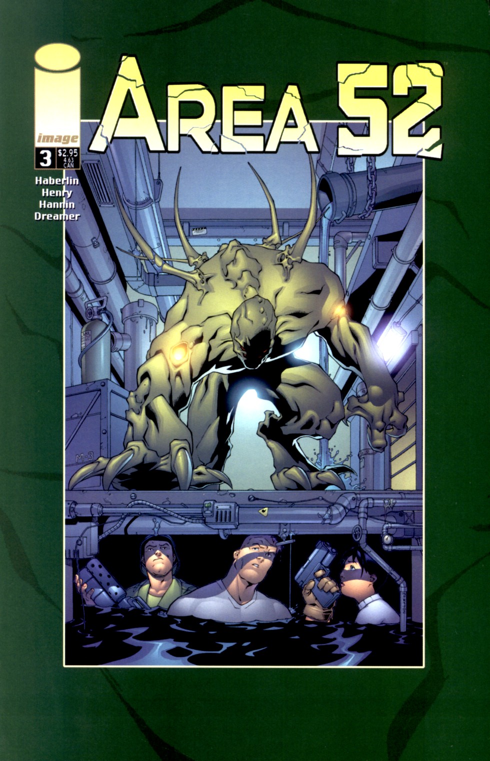 Read online Area 52 comic -  Issue #3 - 1