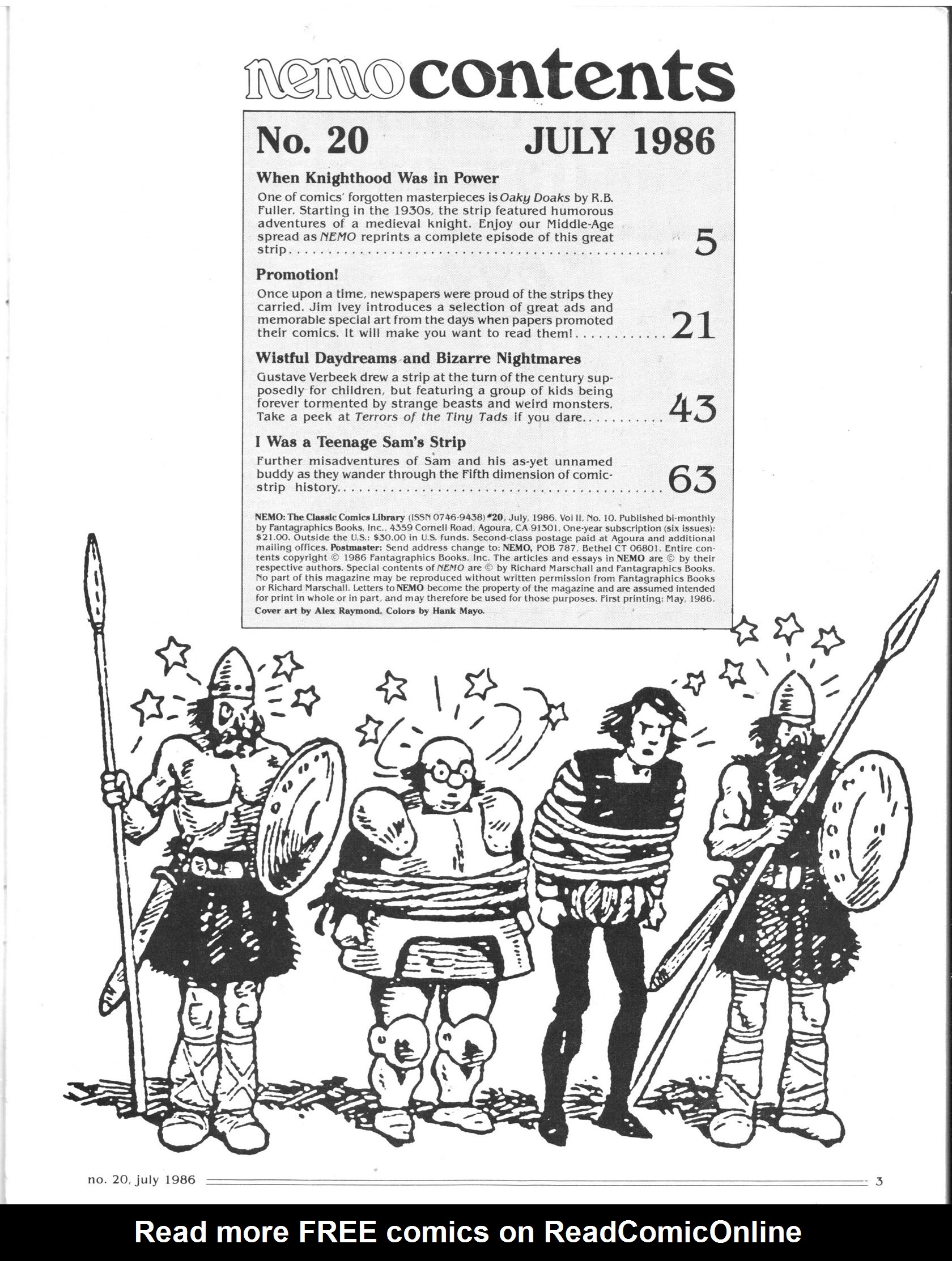 Read online Nemo: The Classic Comics Library comic -  Issue #20 - 3