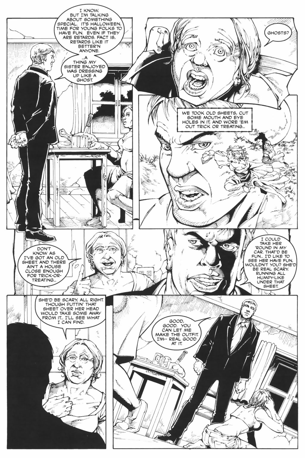 Read online Joe R. Lansdale's By Bizarre Hands comic -  Issue #1 - 13