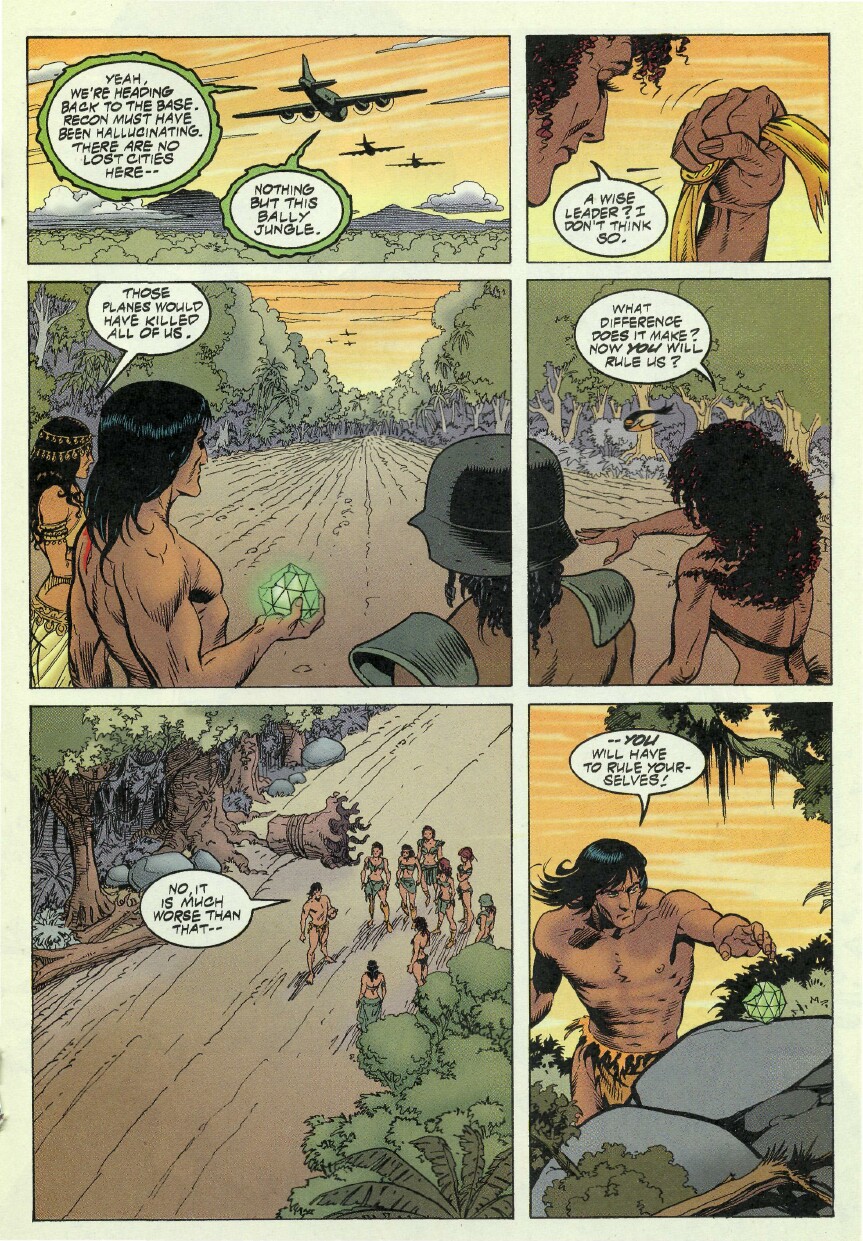 Read online Tarzan (1996) comic -  Issue #10 - 19