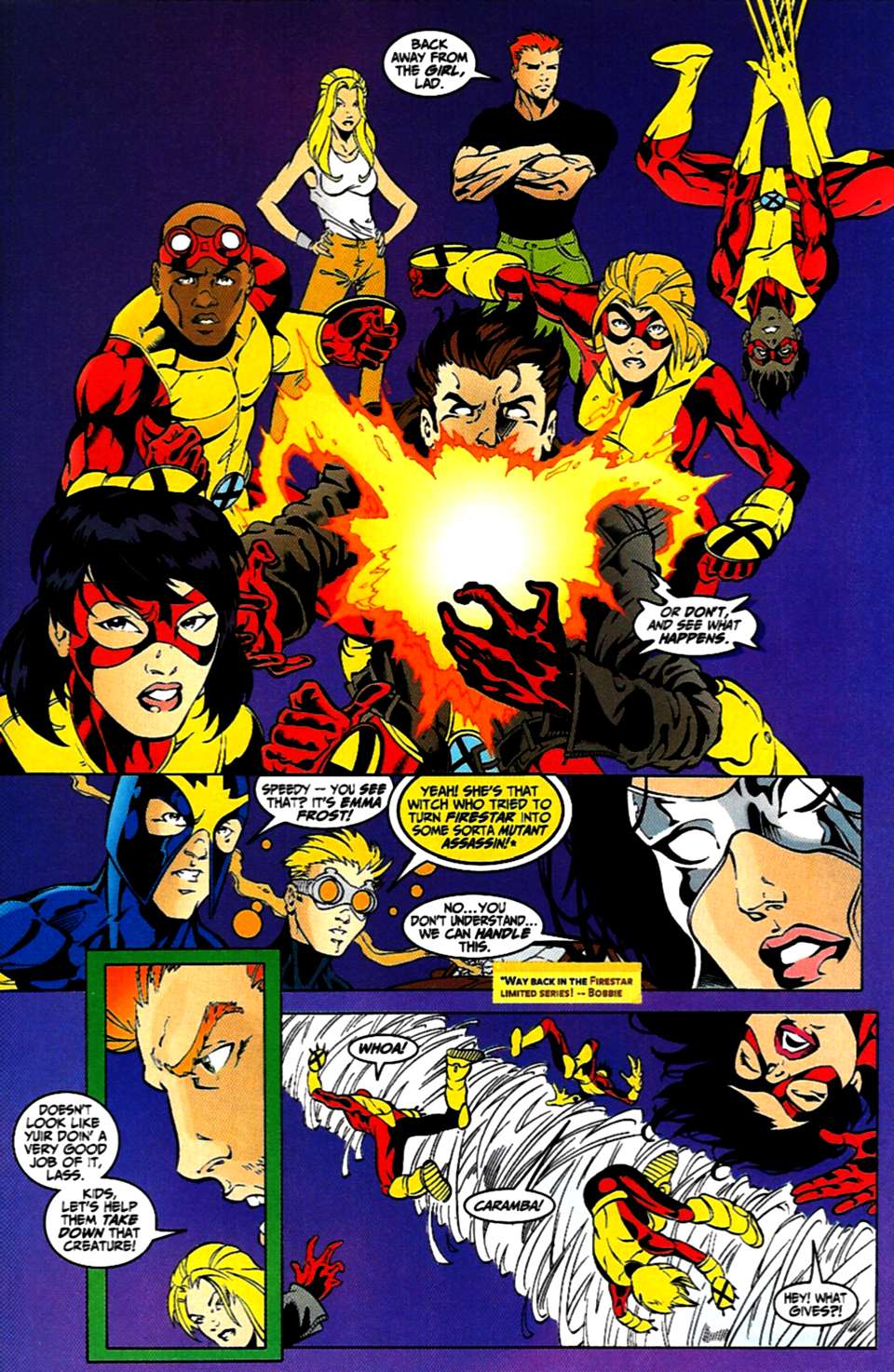 Read online New Warriors (1999) comic -  Issue #5 - 16