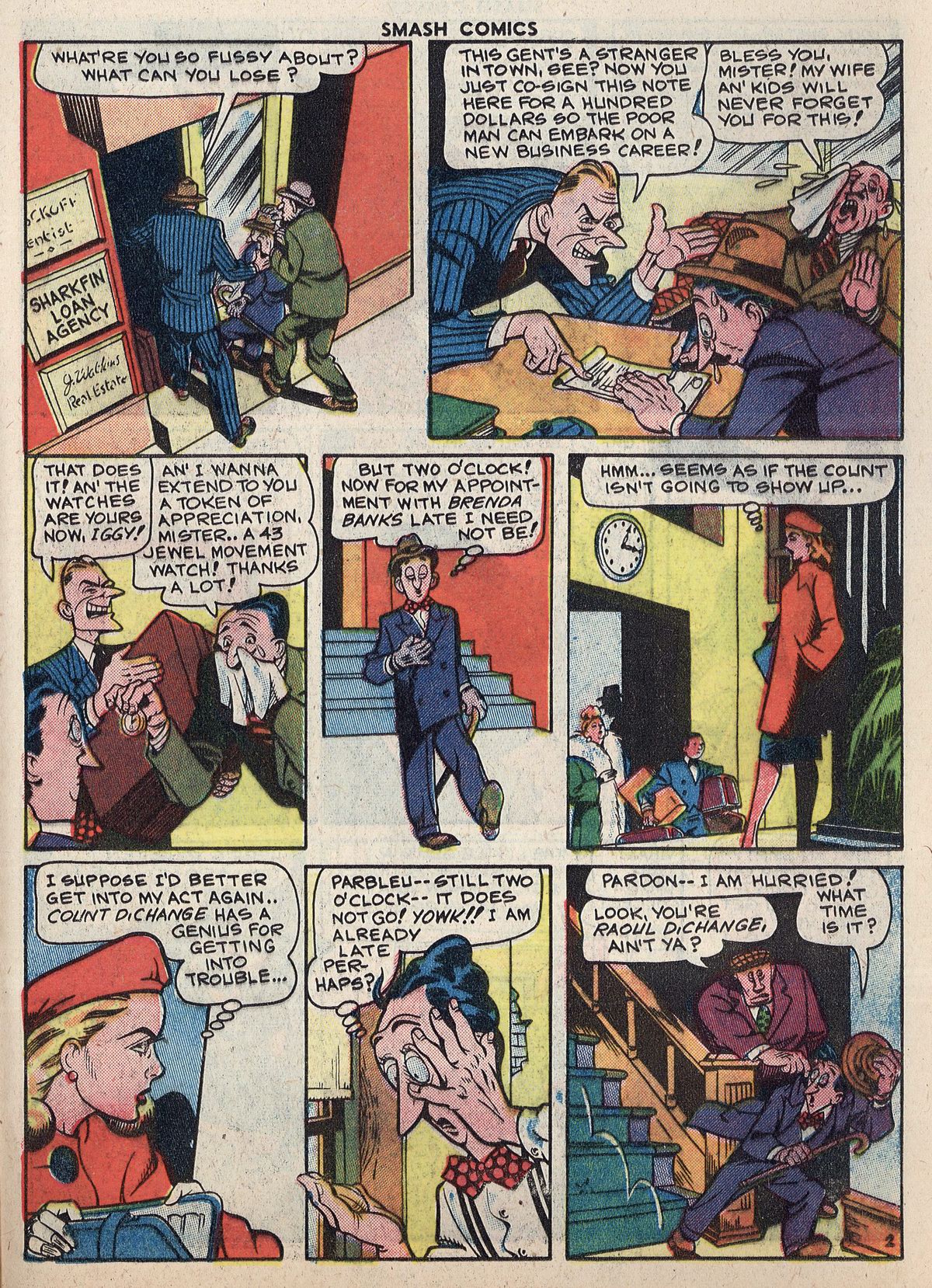 Read online Smash Comics comic -  Issue #84 - 21