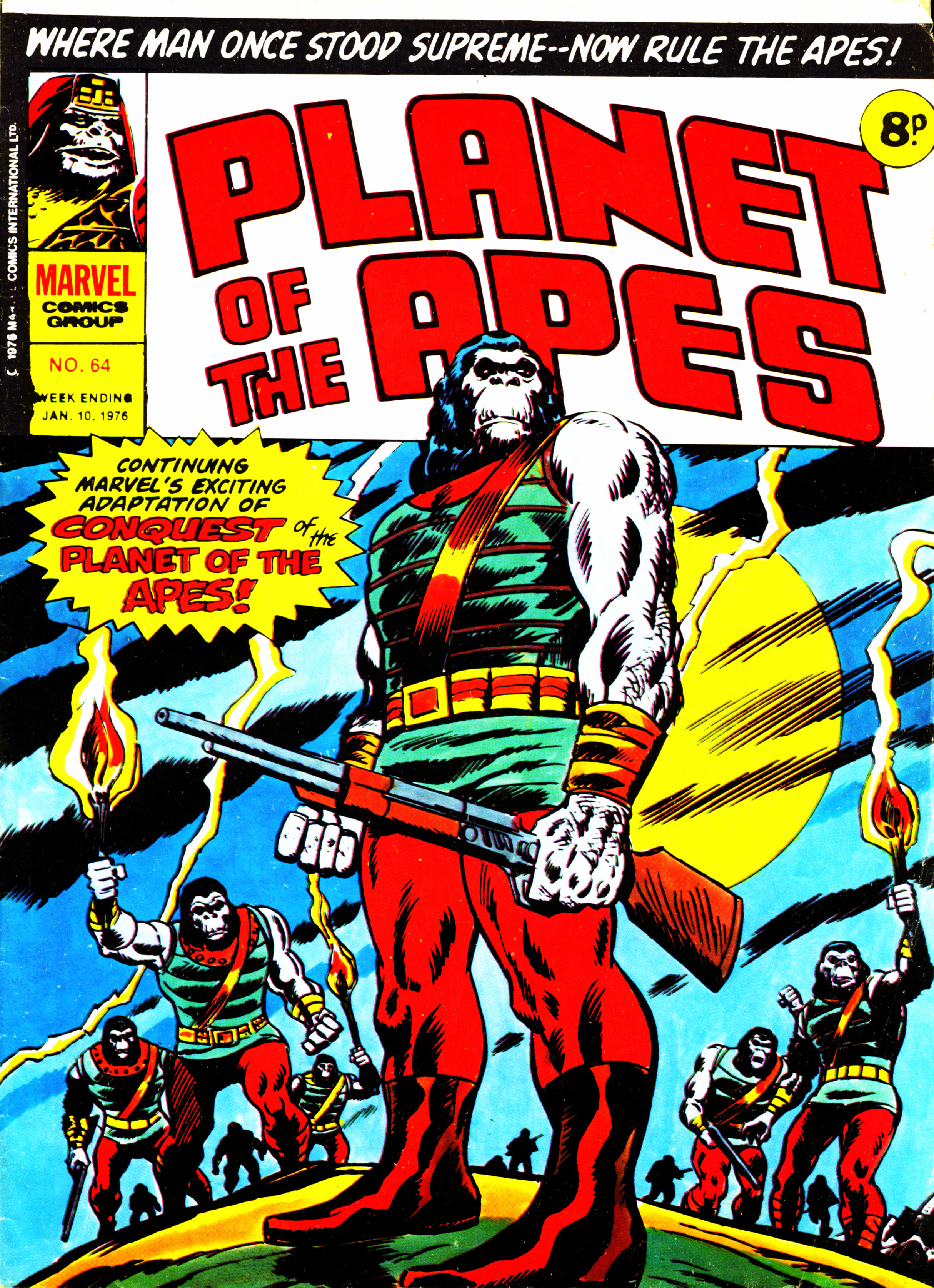 Read online Planet of the Apes (1974) comic -  Issue #64 - 1