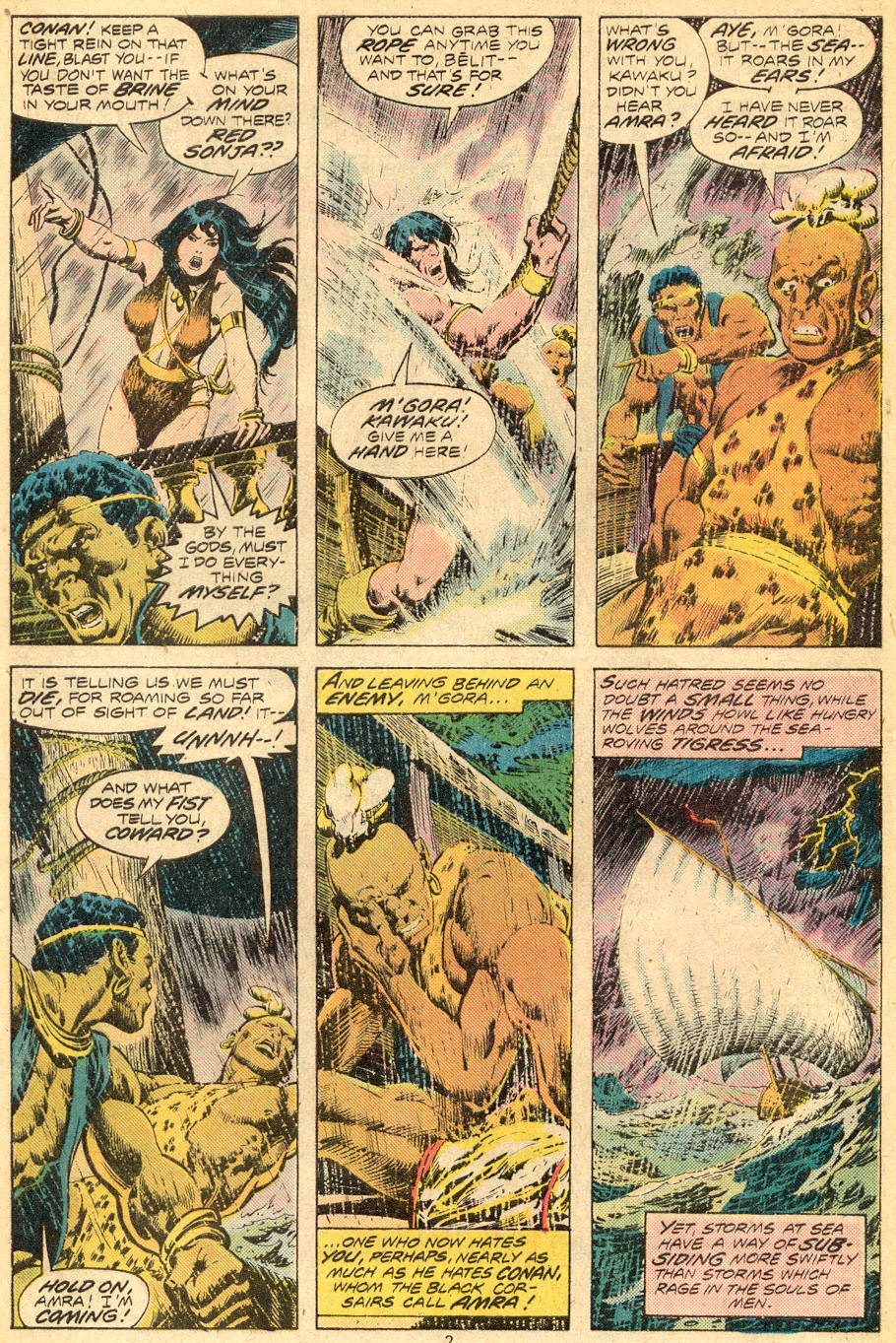 Read online Conan the Barbarian (1970) comic -  Issue #70 - 3