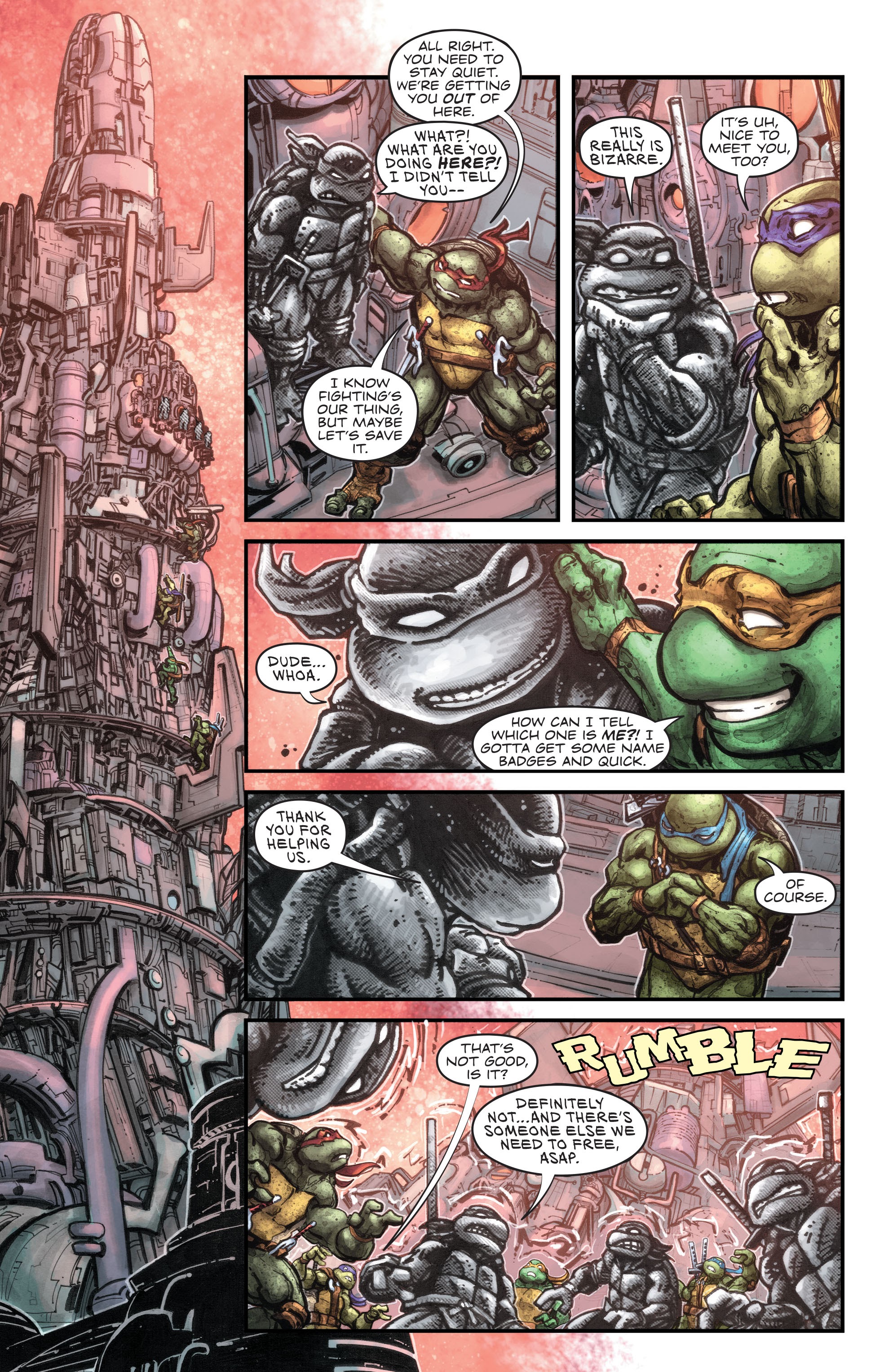 Read online Batman/Teenage Mutant Ninja Turtles III comic -  Issue # _TPB (Part 1) - 95