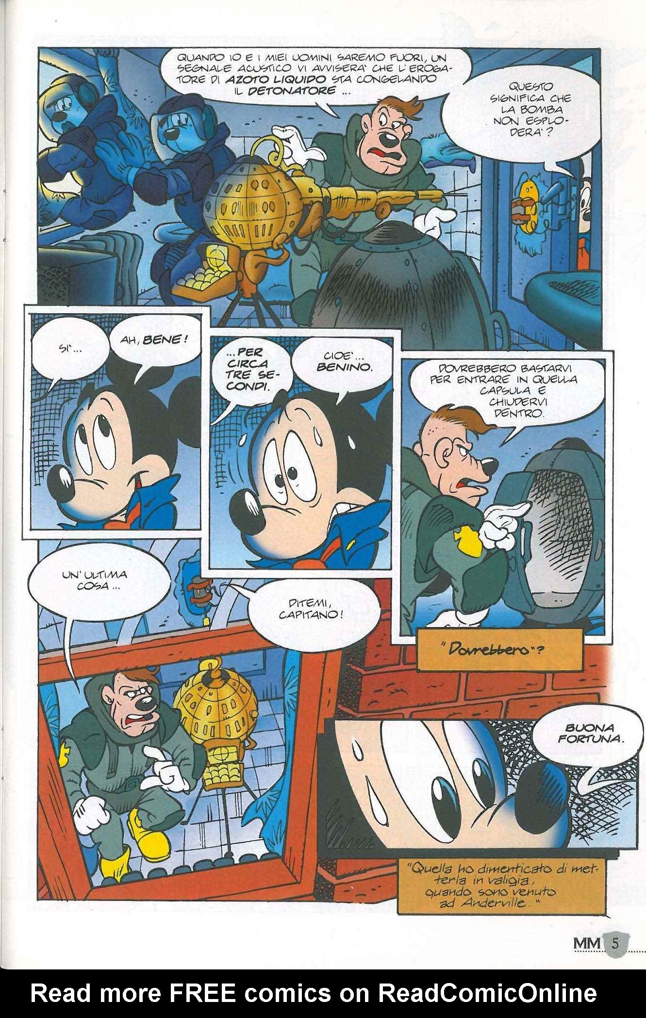 Read online Mickey Mouse Mystery Magazine comic -  Issue #5 - 5
