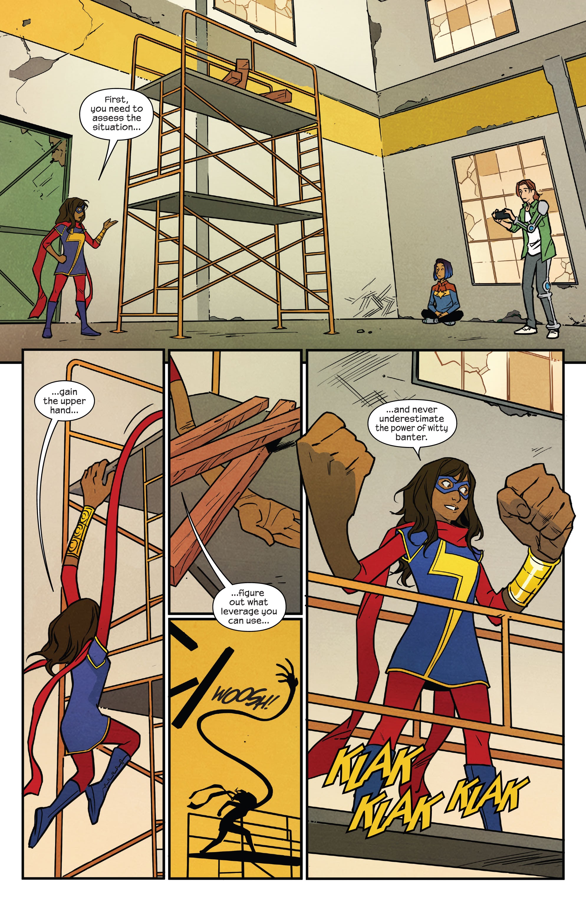 Read online Ms. Marvel: Beyond the Limit comic -  Issue #3 - 17