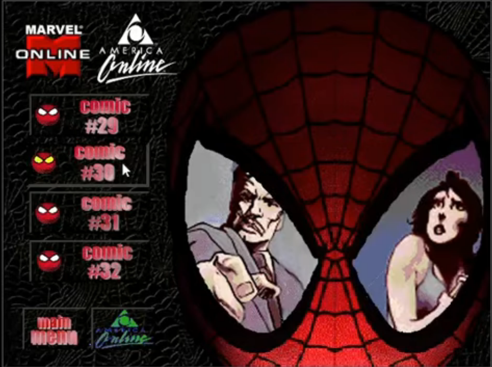 Read online Stan Lee Presents Spider-Man Cybercomic comic -  Issue #30 - 1