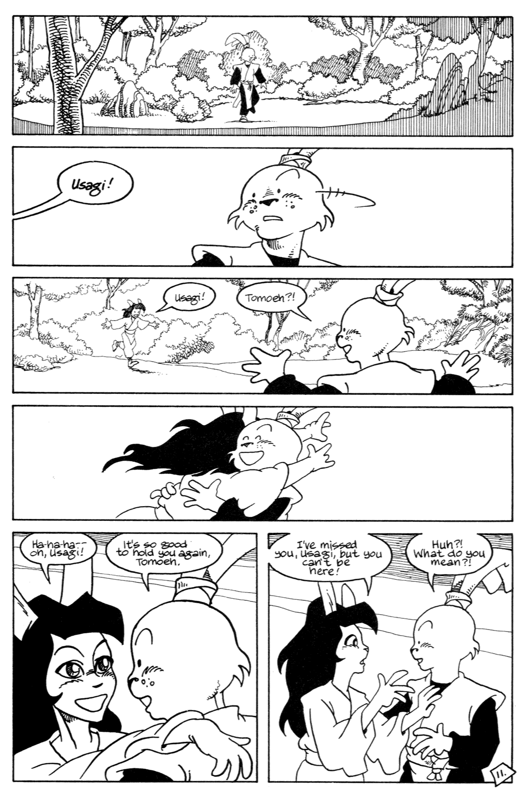 Read online Space Usagi comic -  Issue #2 - 13