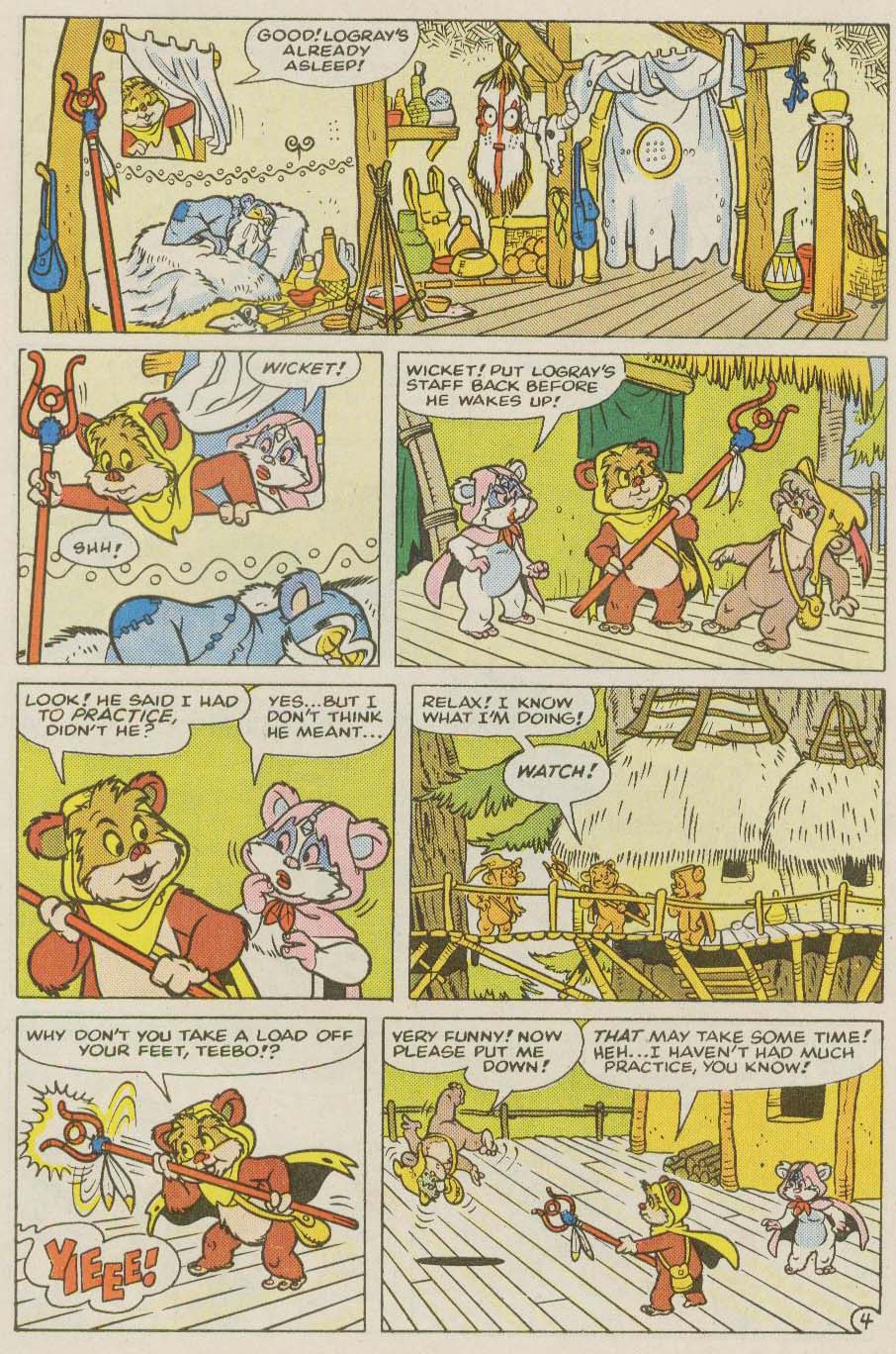 Read online Ewoks (1987) comic -  Issue #6 - 5