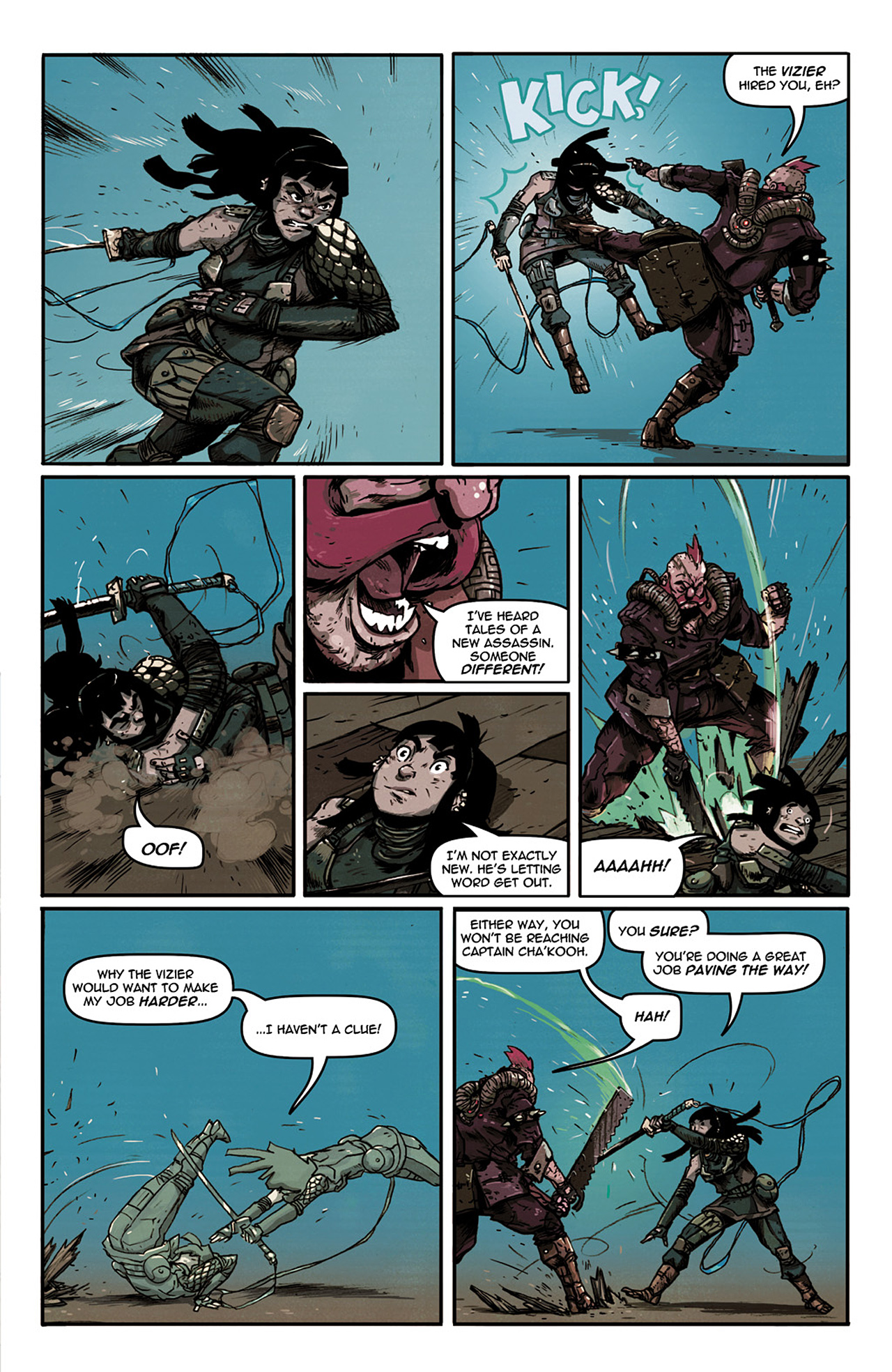 Read online Amala's Blade comic -  Issue #0 - 15