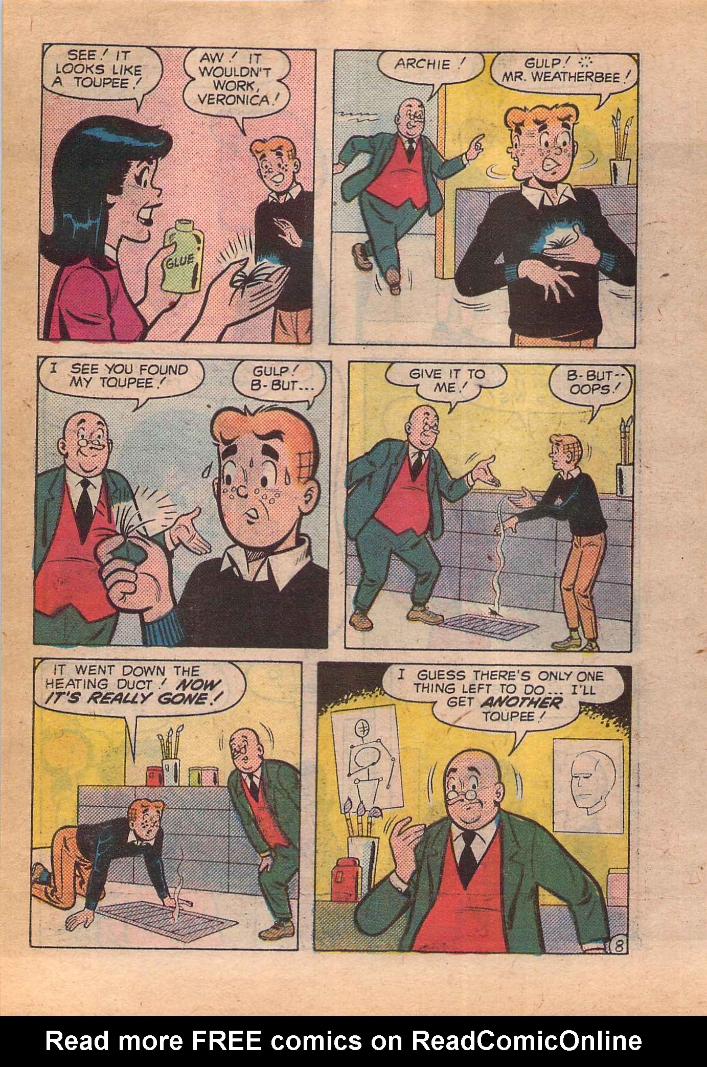 Read online Archie's Double Digest Magazine comic -  Issue #34 - 198