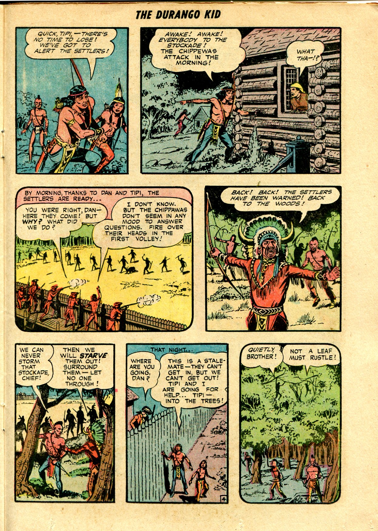 Read online Charles Starrett as The Durango Kid comic -  Issue #23 - 25
