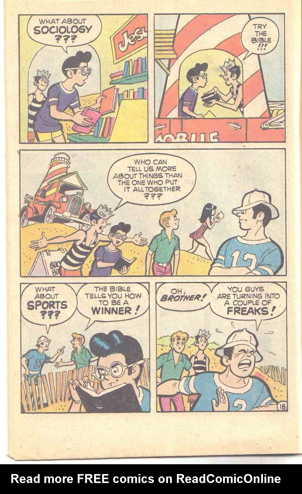 Read online Archie Gets a Job comic -  Issue # Full - 20