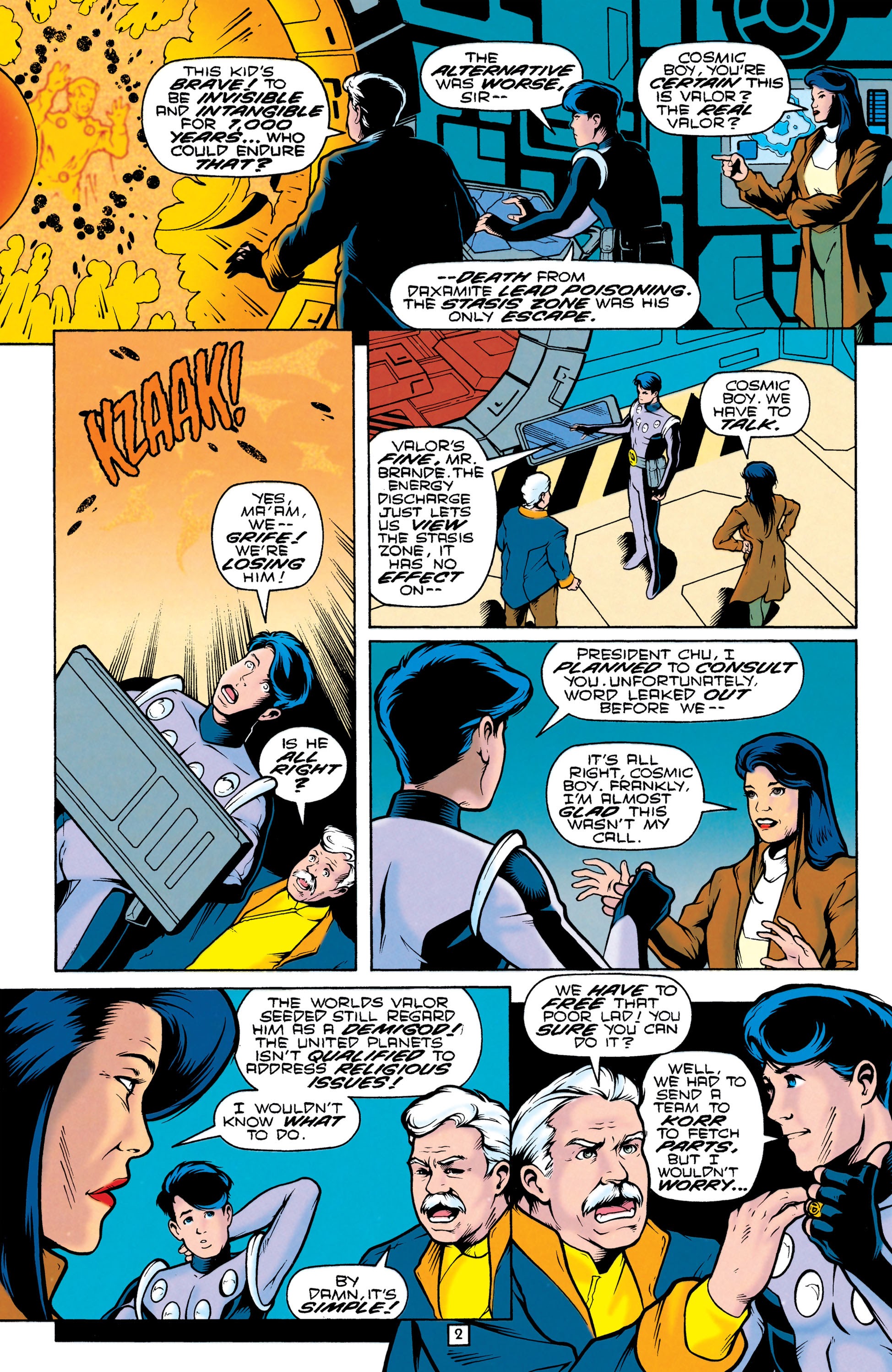 Read online Legionnaires comic -  Issue #31 - 3