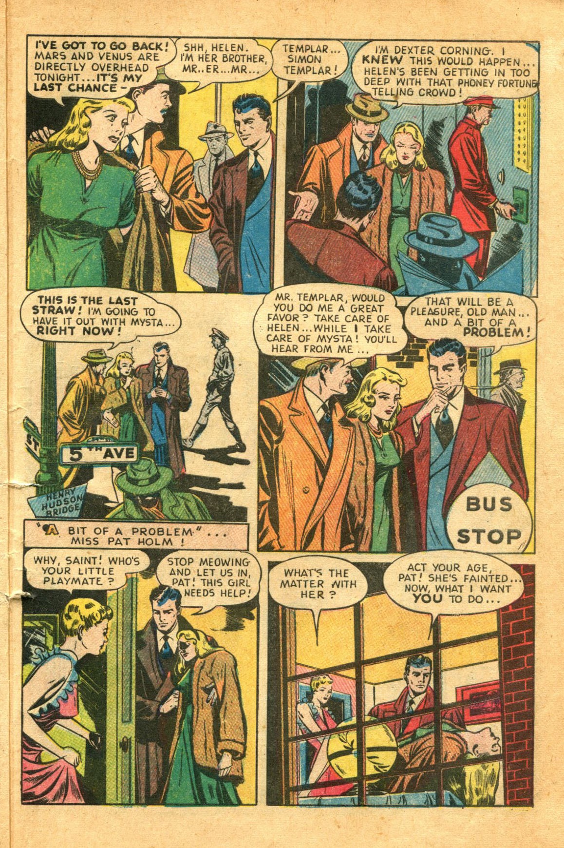 Read online The Saint (1947) comic -  Issue #2 - 5