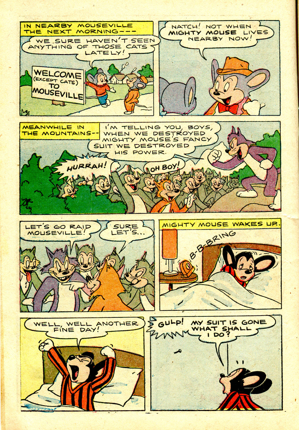 Read online Paul Terry's Mighty Mouse Comics comic -  Issue #42 - 25