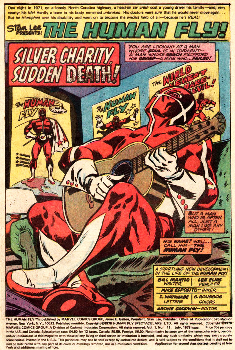 Read online The Human Fly comic -  Issue #11 - 2