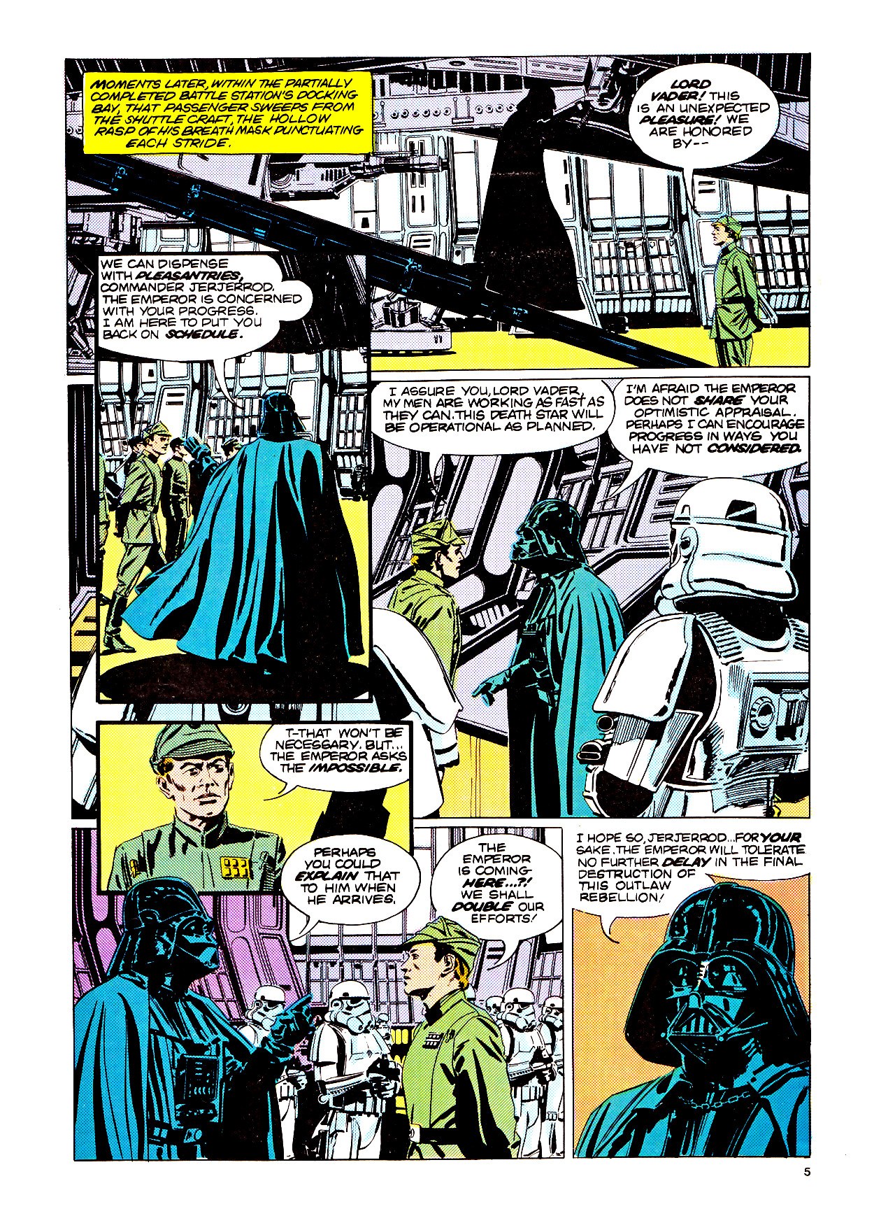 Read online Return of the Jedi comic -  Issue #148 - 5