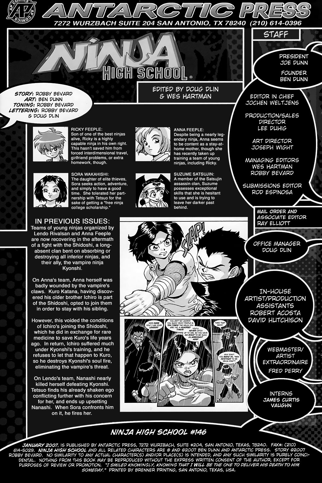 Read online Ninja High School (1986) comic -  Issue #146 - 2