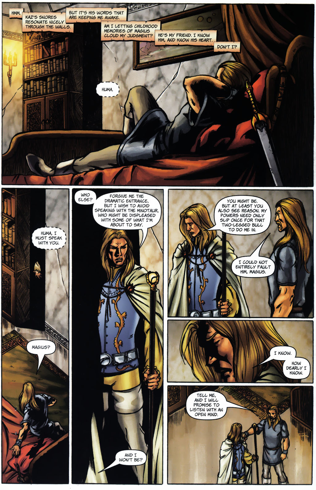 Read online Dragonlance: The Legend of Huma comic -  Issue #5 - 18