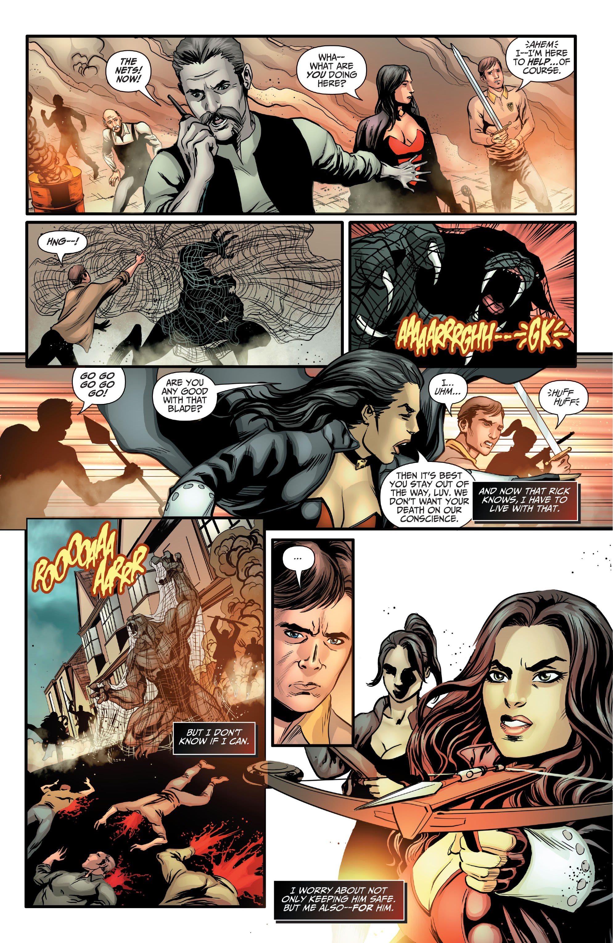 Read online Van Helsing: Beast of Exmoor comic -  Issue # Full - 18