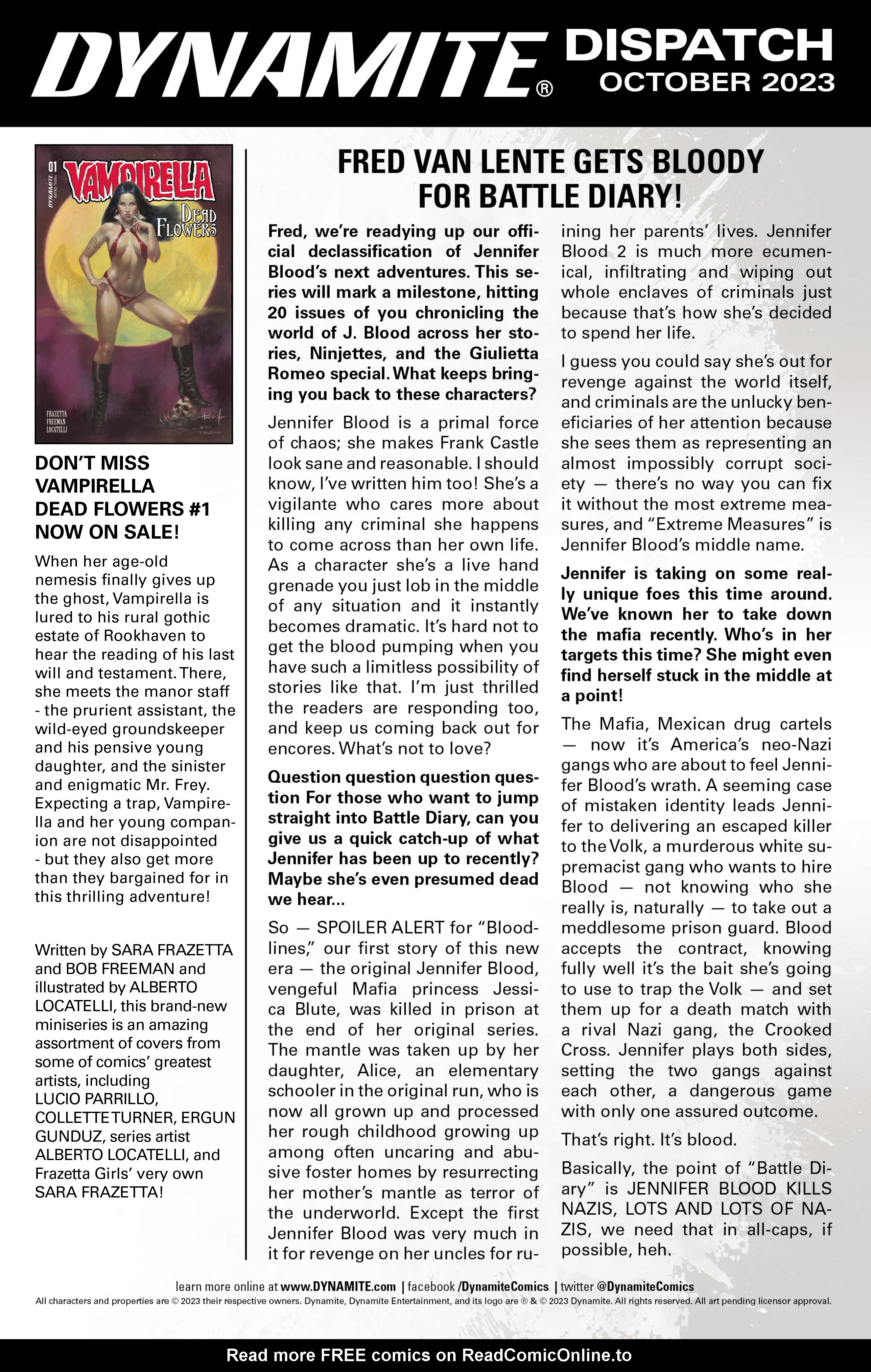 Read online Draculina: Blood Simple comic -  Issue #6 - 32