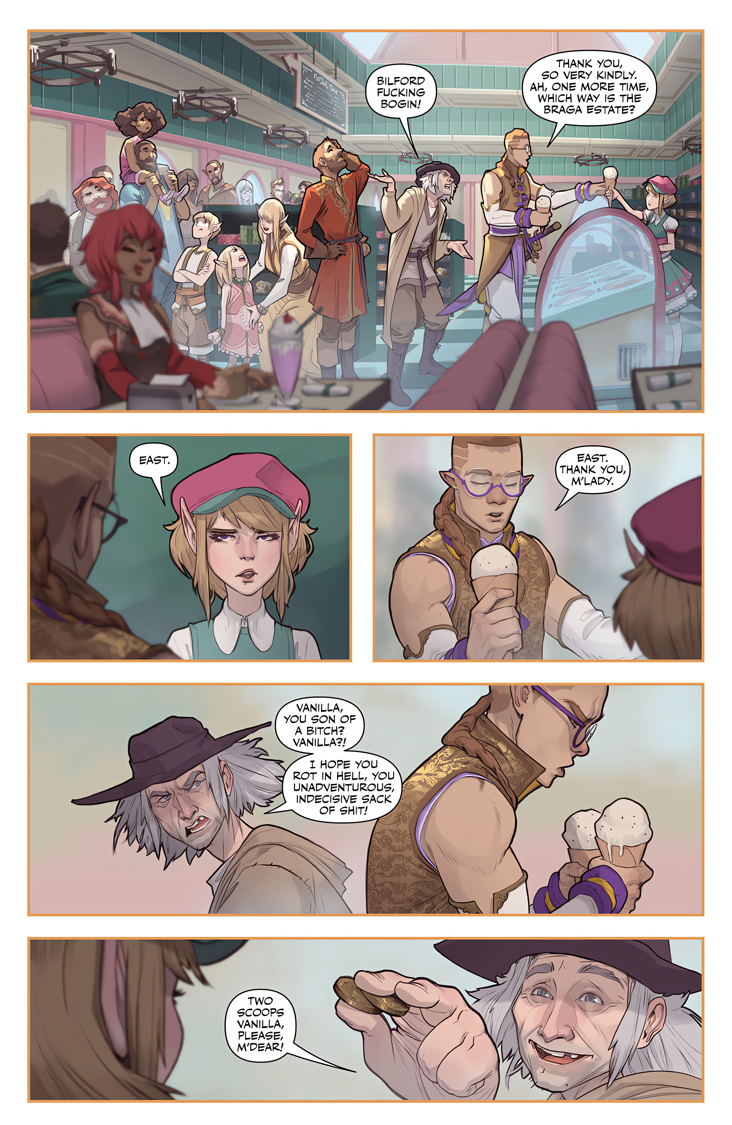 Read online Rat Queens: Sisters Warriors Queens comic -  Issue # TPB - 33