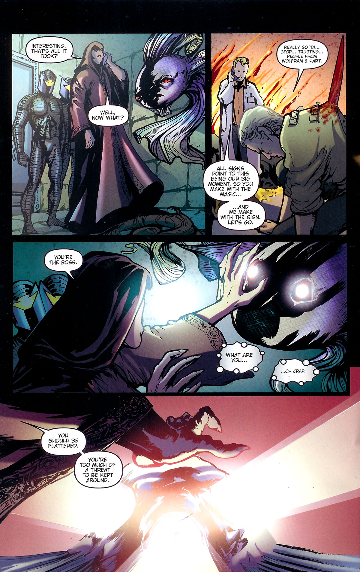Read online Spike: Asylum comic -  Issue #4 - 20