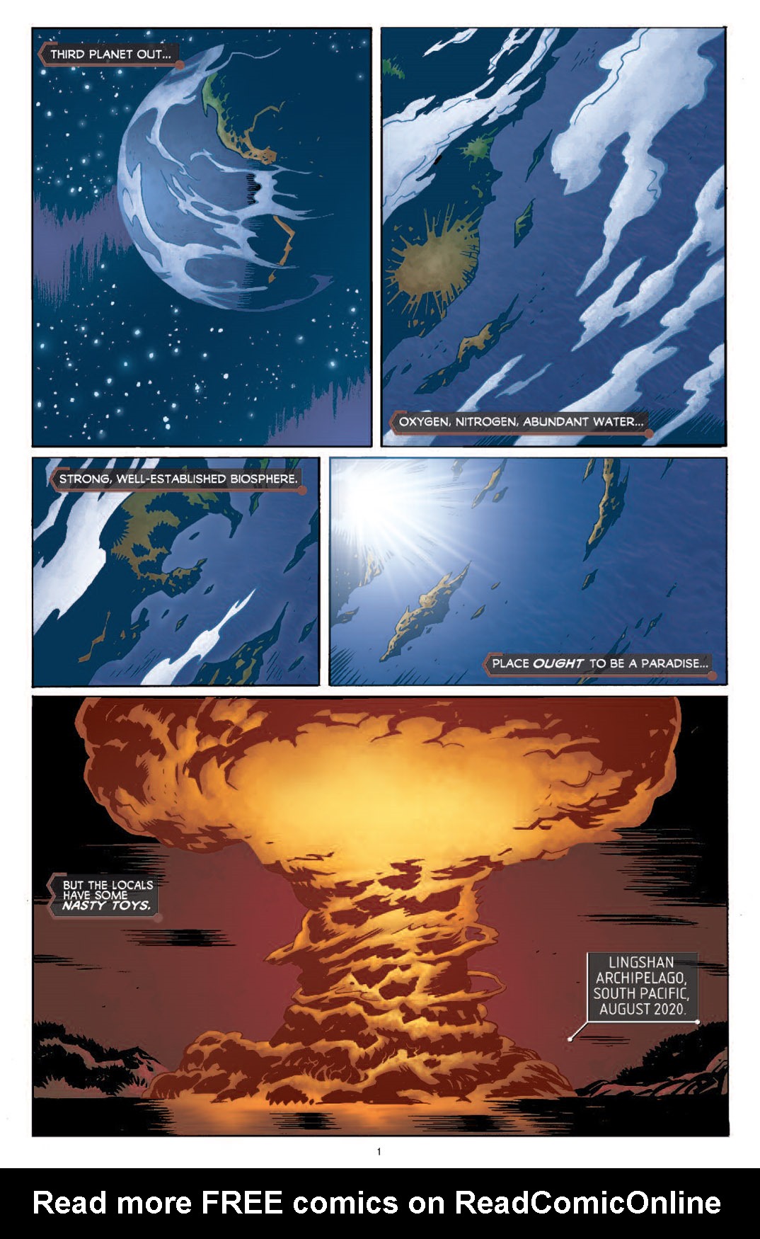 Read online Crysis comic -  Issue #1 - 4